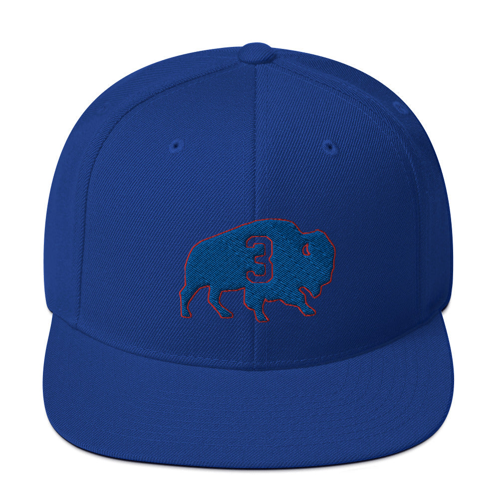 Mitchell & Ness Buffalo Bills Classic Logo Adjustable Snapback Hat