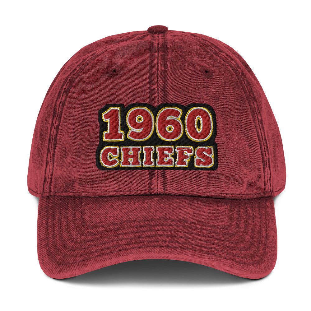 Kansas City Hat / Chiefs Hat / Kansas City Chiefs Vintage Cap Maroon