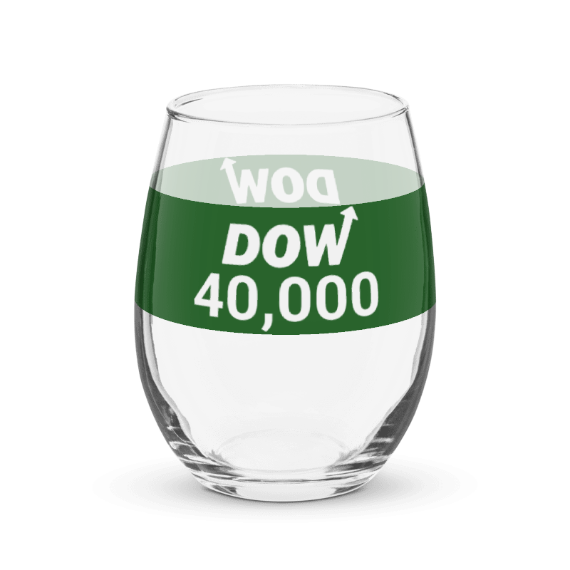 Dow 40.000 Stemless wine glass / Dow 40k Stemless wine glass