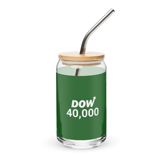 Dow 40.000 Can-shaped glass / Dow 40k Can-shaped glass