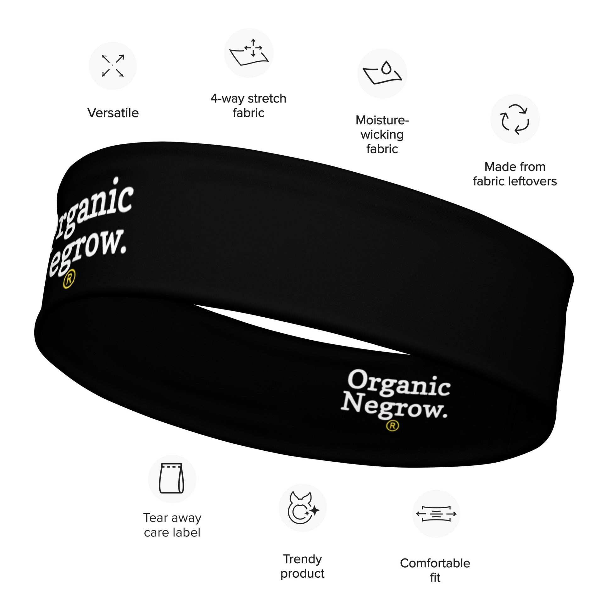 Organic Negrow Headband / Kyrie Irving / Organic Negrow Headband
