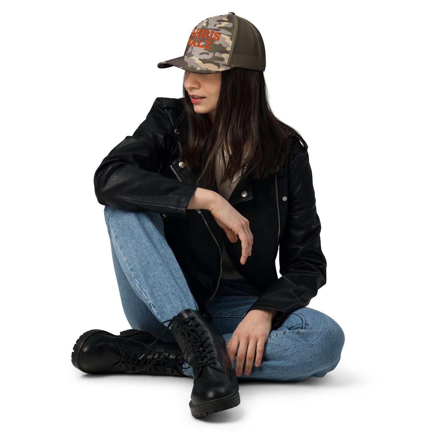 Kamala Walz Hat / Kamala Walz 2024 Camouflage trucker hat