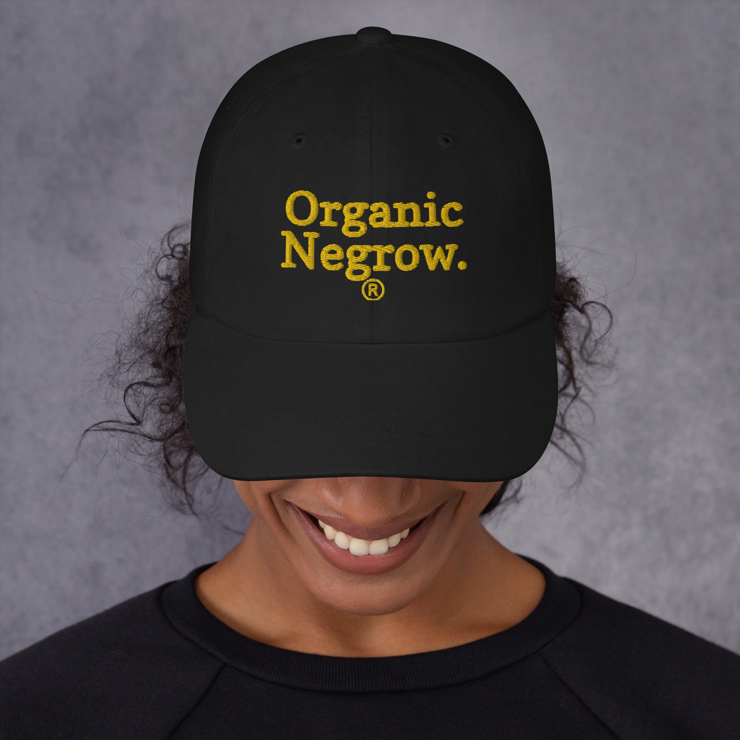 Organic Negrow Hat / Kyrie Irving Hat / Organic Negrow Dad hat