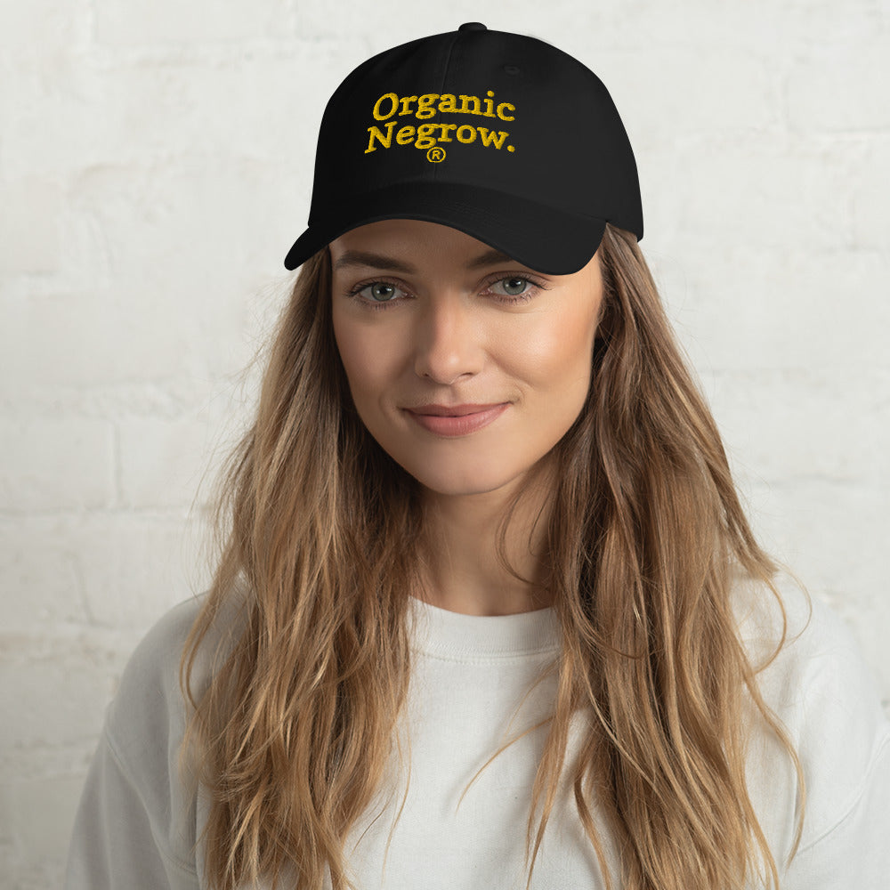 Organic Negrow Hat / Kyrie Irving Hat / Organic Negrow Dad hat