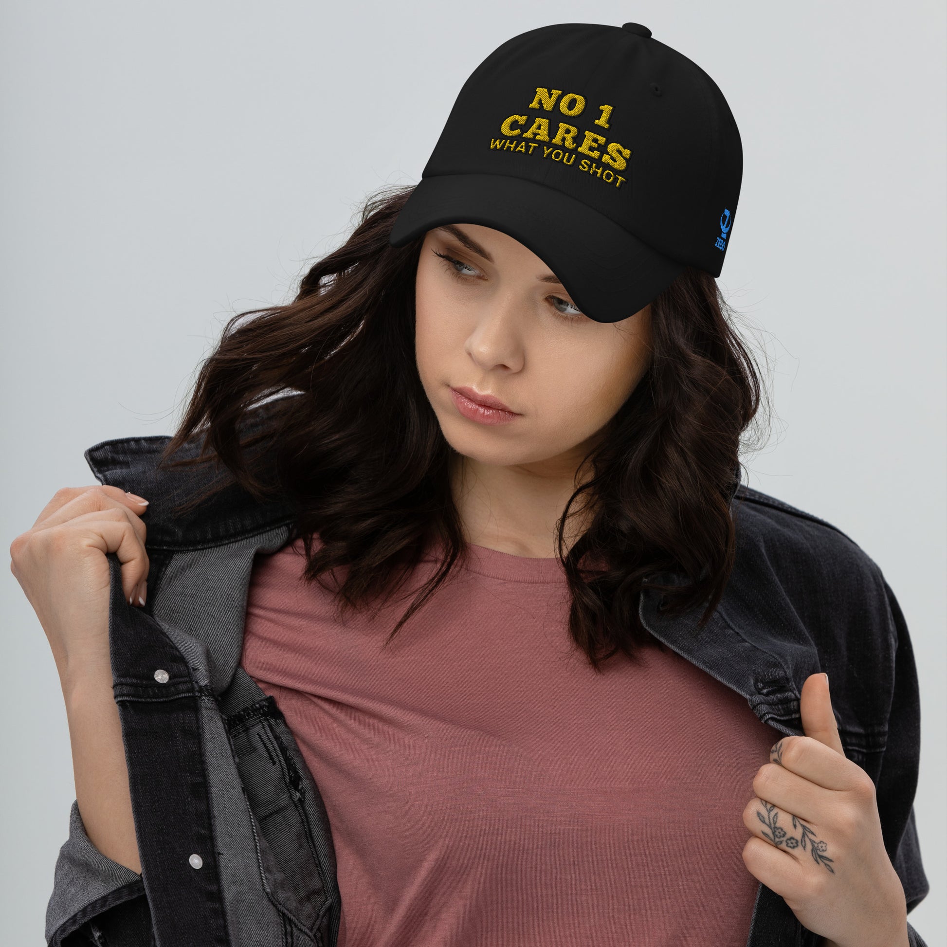 NO 1 Cares What You Shot Hat / One More Shot Dad Hat