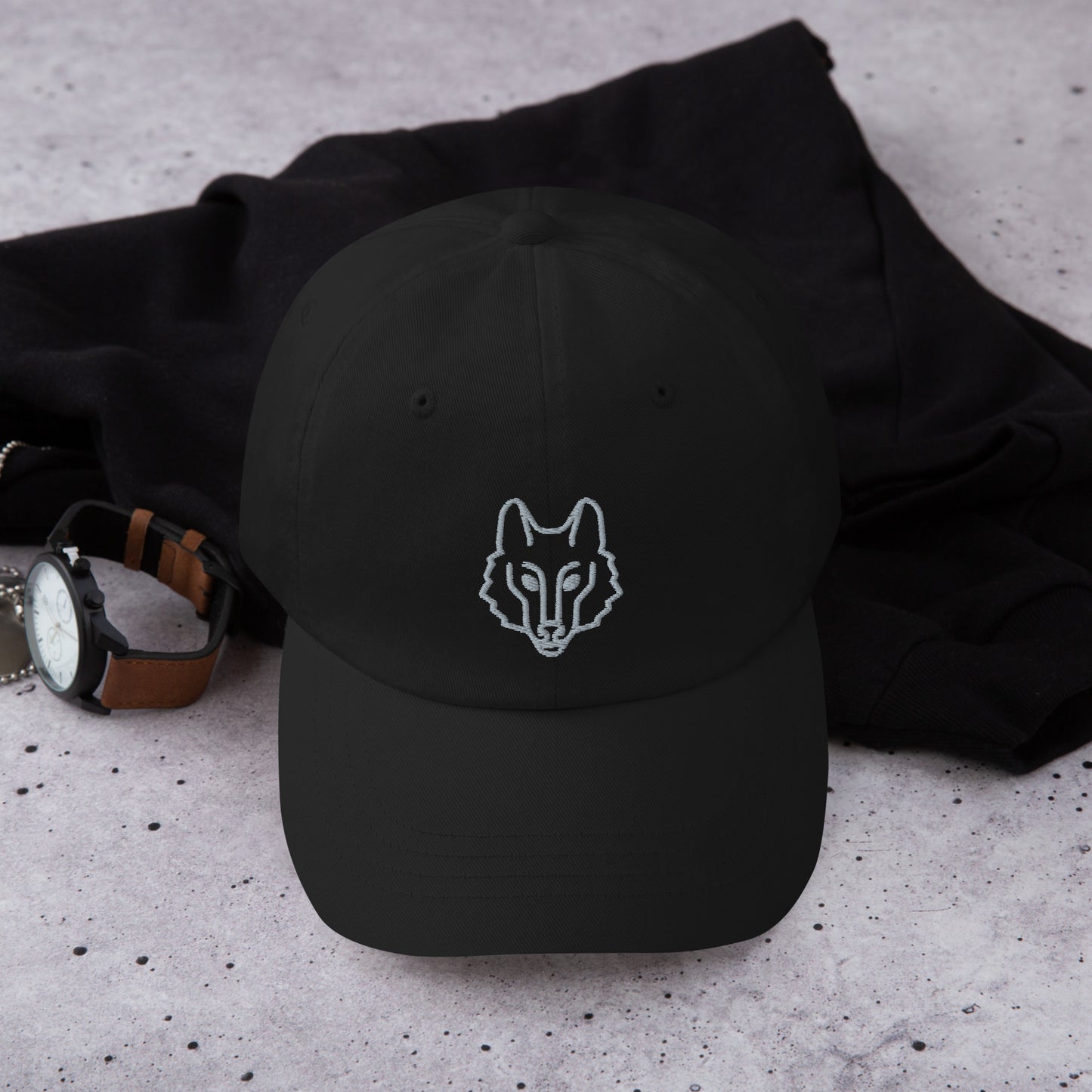 Once A Wolf Always A Wolf Hat / Wolf Dad Hat