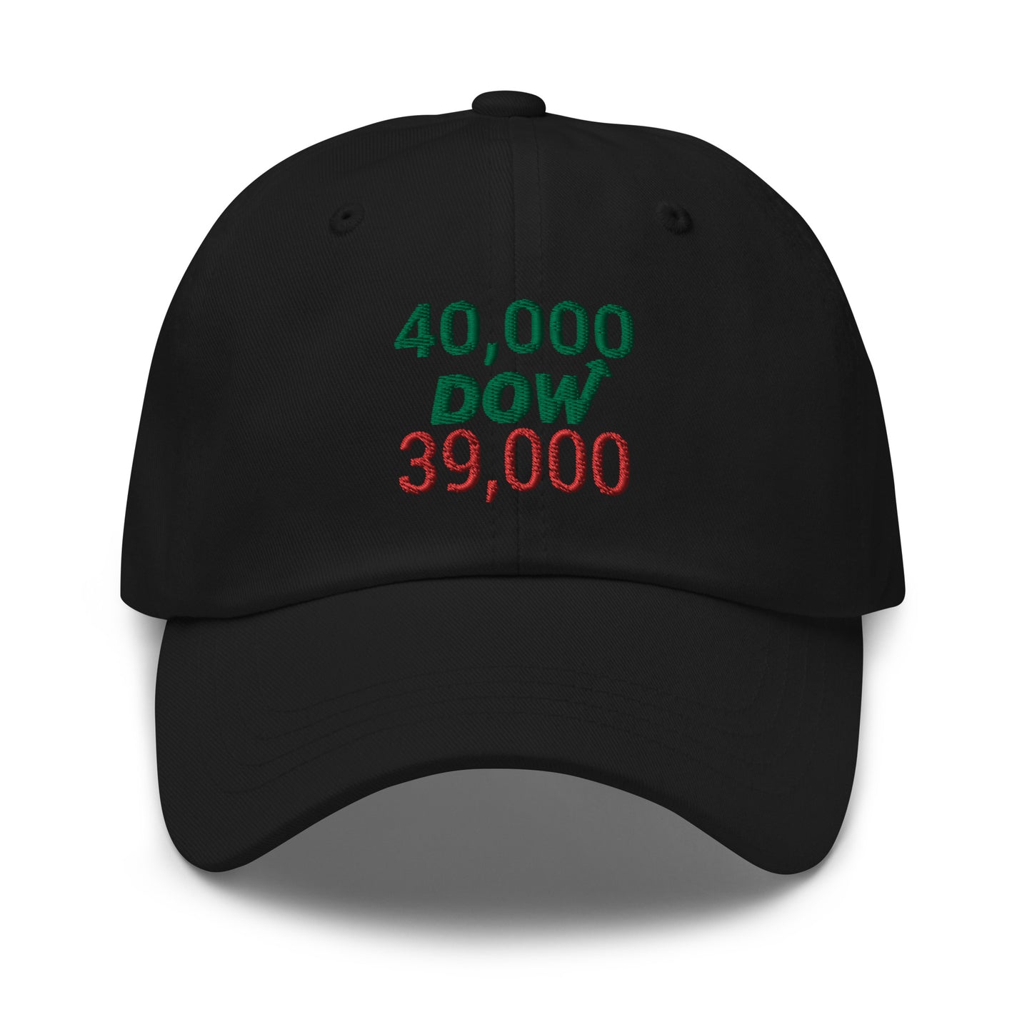 Dow 39.000 & 40.000 Hat / Dow 40k Hat / Dow 40000 Dad Hat