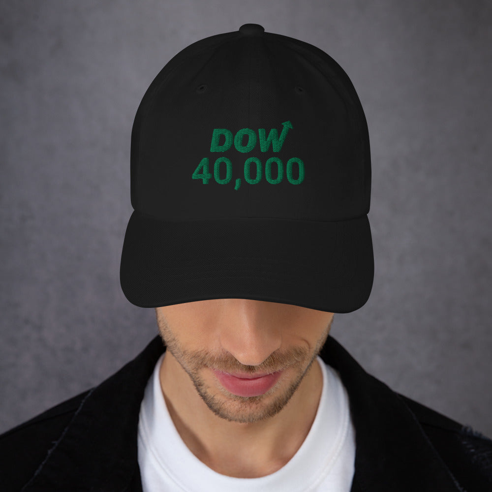 Dow 40.000 Hat / Dow 40k Hat / Dow 40000 Dad Hat