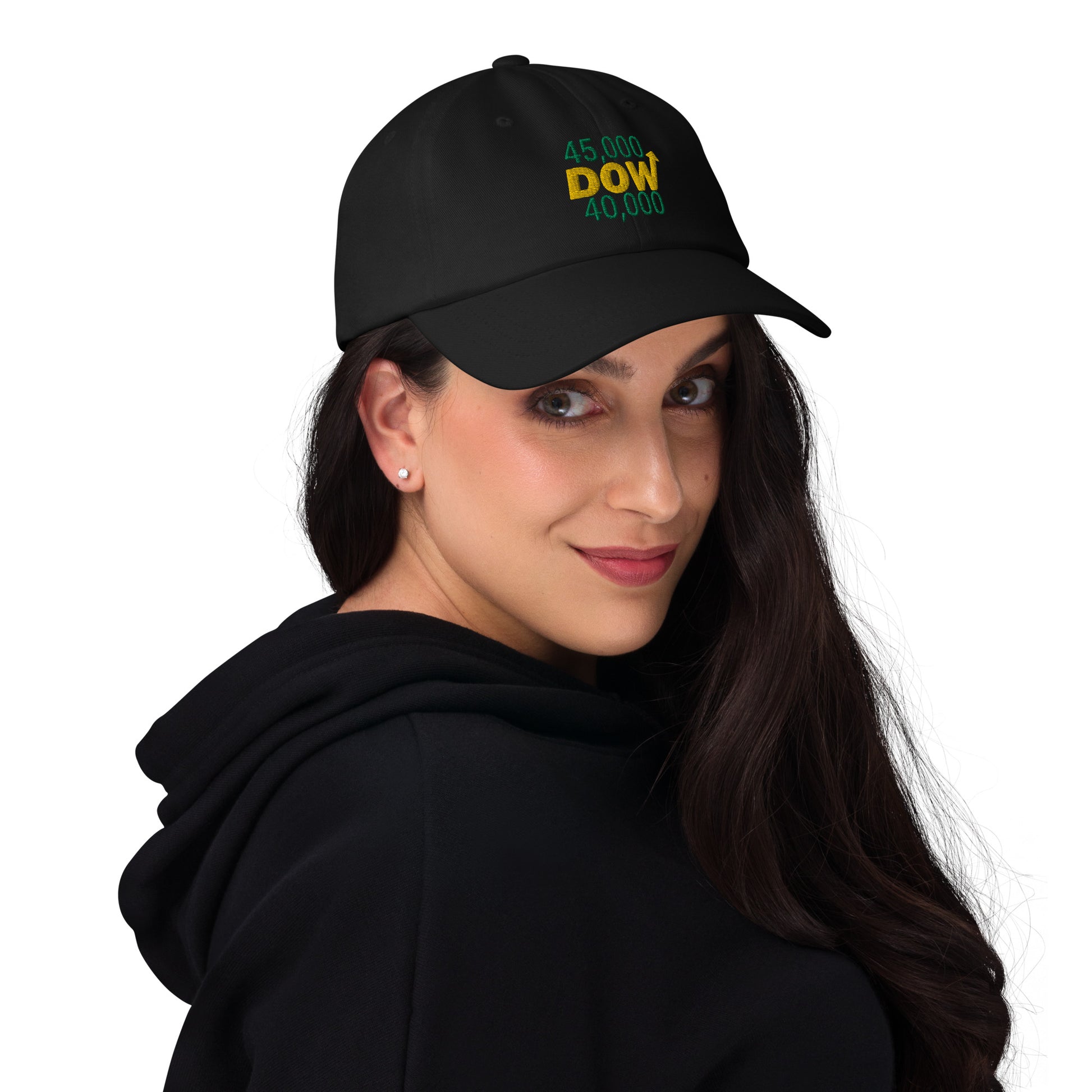 Dow 40.000 Rise To Dow 45.0000 Hat / Dow 40k Hat / Dow 40000 Dad Hat