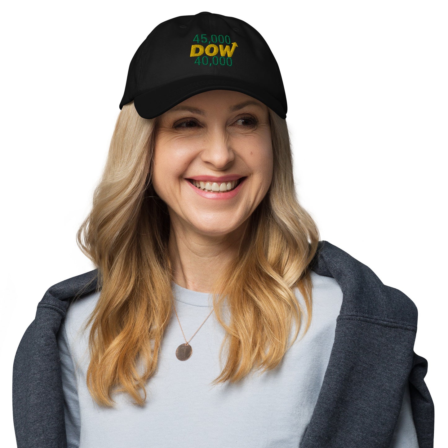 Dow 40.000 Rise To Dow 45.0000 Hat / Dow 40k Hat / Dow 40000 Dad Hat