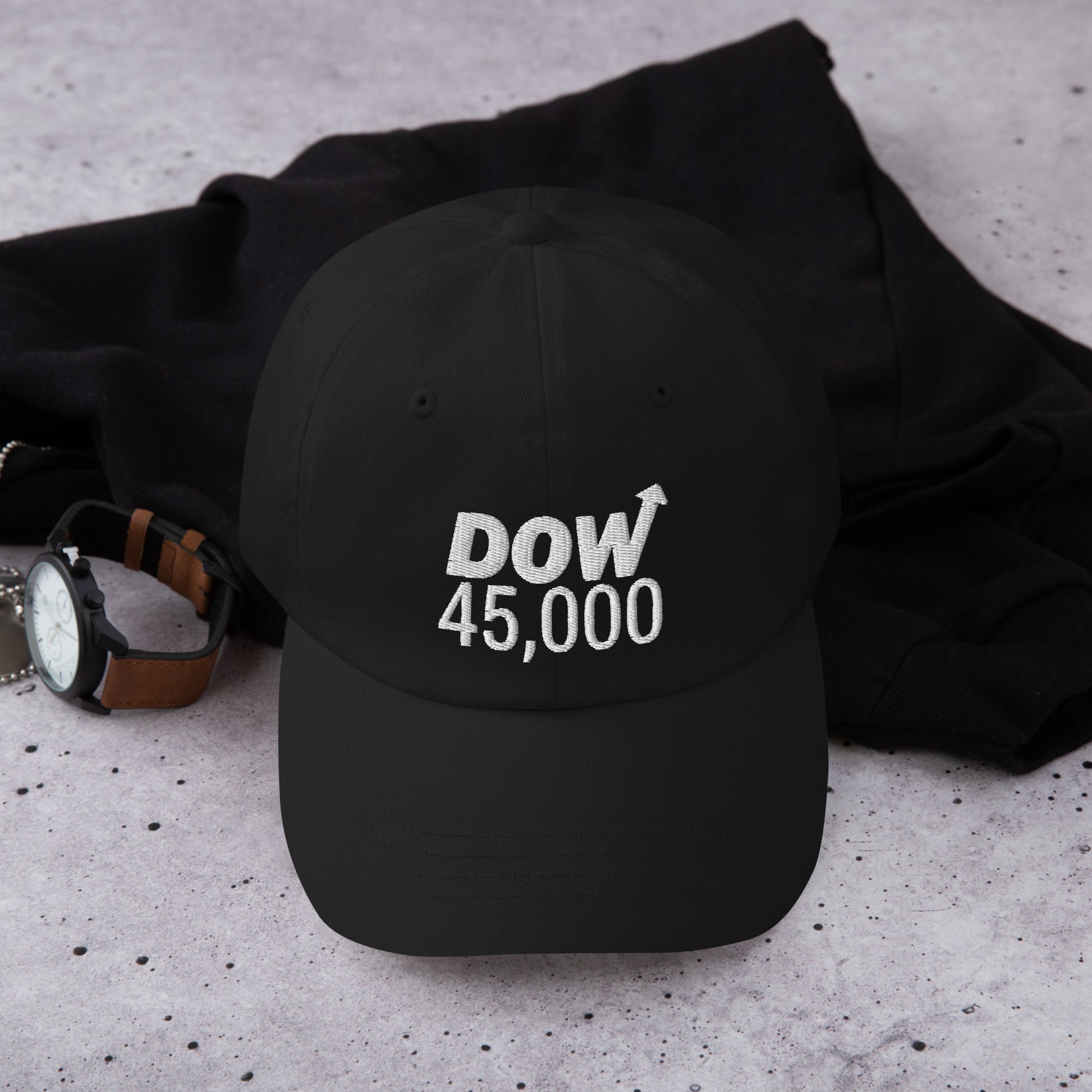 Dow 45.0000 Hat / Dow 45k Hat / Dow 45000 Dad Hat