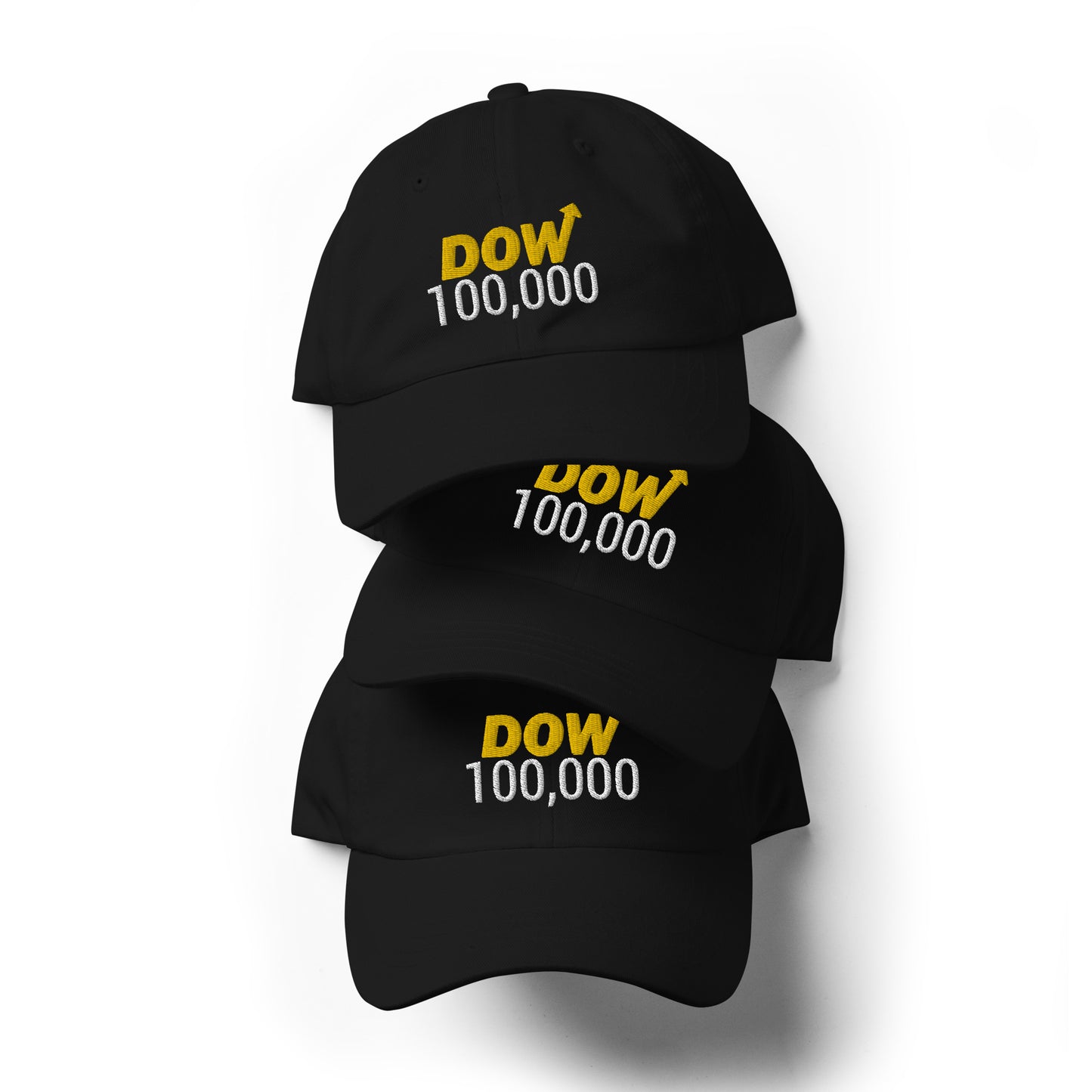 Dow 100.000 Hat / Dow 100k Hat / Dow 100000 Dad Hat