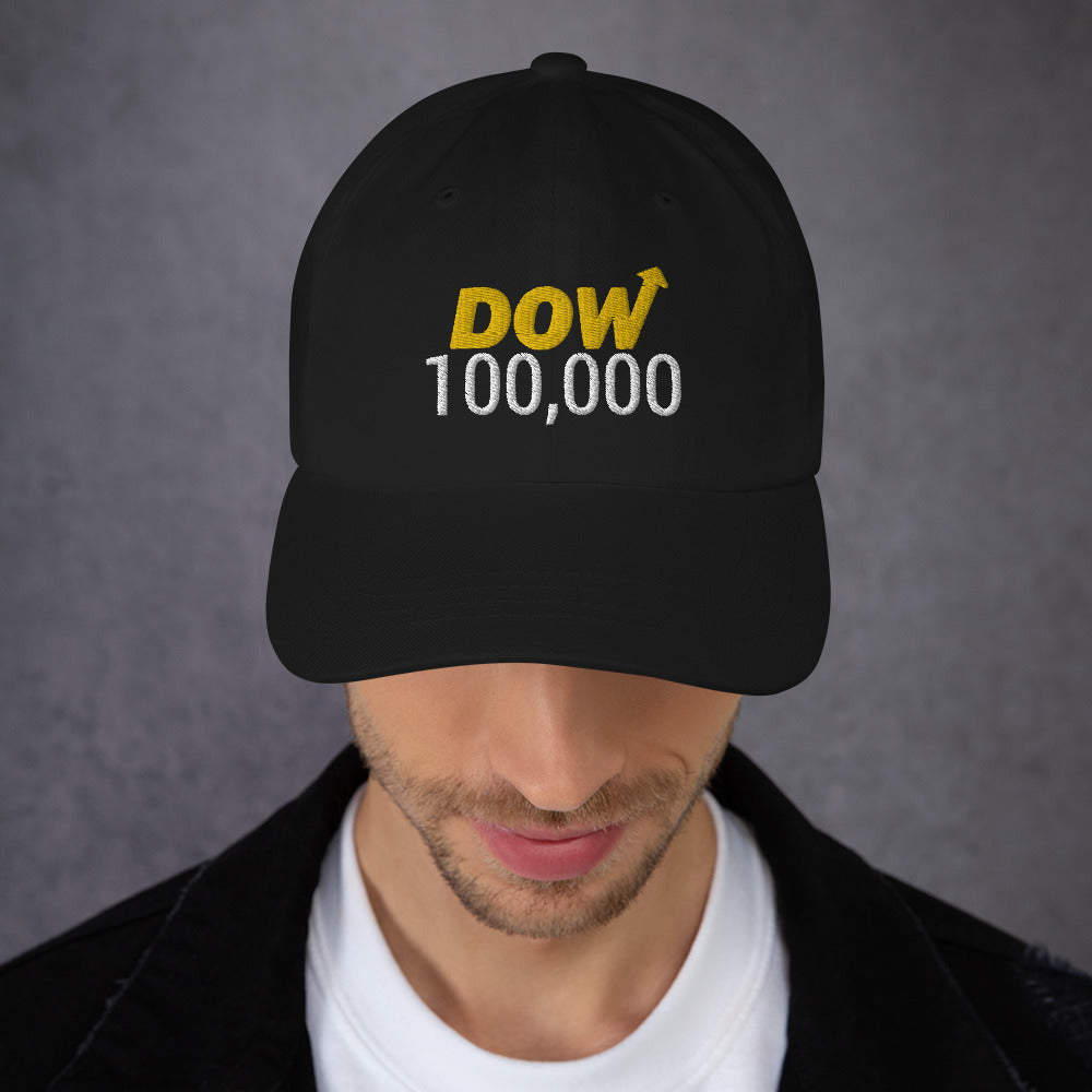 Dow 100.000 Hat / Dow 100k Hat / Dow 100000 Dad Hat