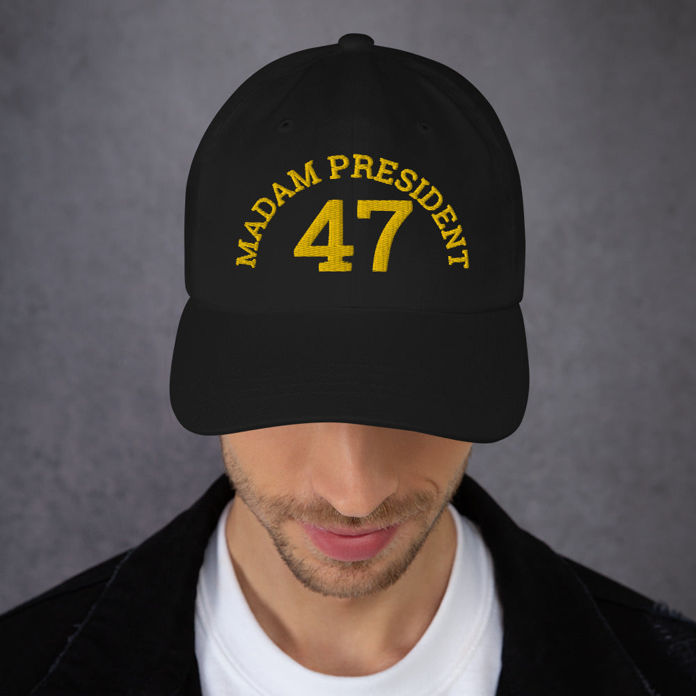 Madam President Hat / Kamala Hat / Vote 47 / President 47 Dad Hat