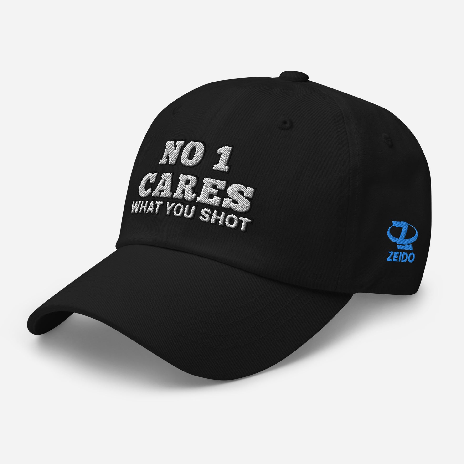 NO 1 Cares What You Shot Hat / One More Shot Dad Hat