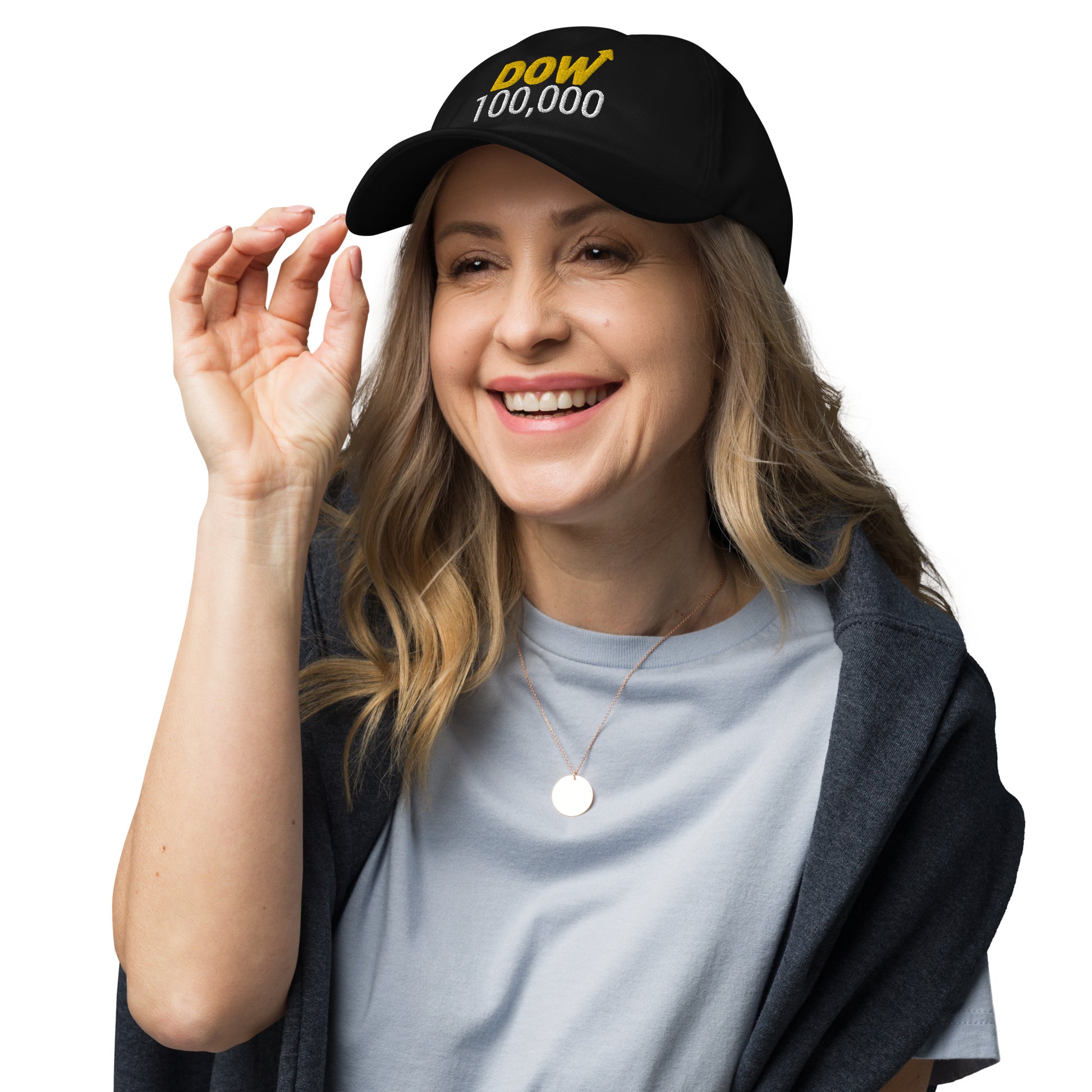 Dow 100.000 Hat / Dow 100k Hat / Dow 100000 Dad Hat