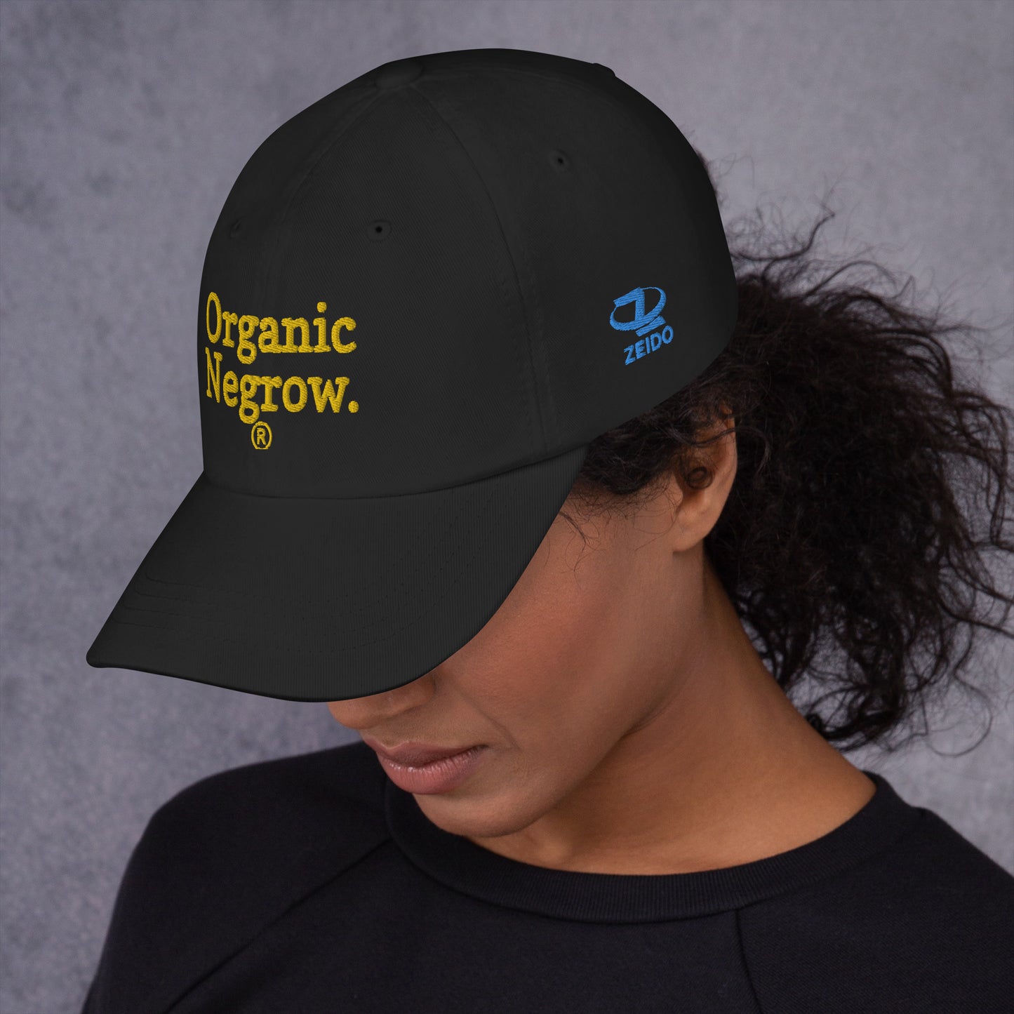 Organic Negrow Hat / Kyrie Irving Hat / Organic Negrow Dad hat