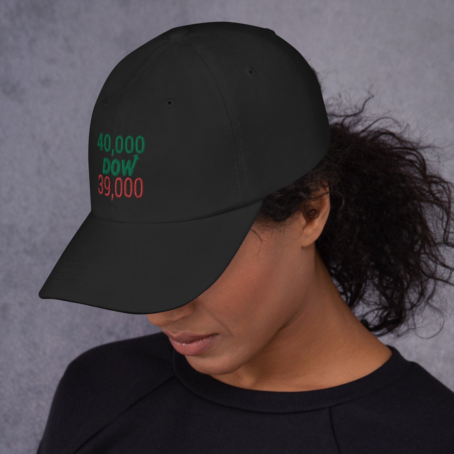 Dow 39.000 & 40.000 Hat / Dow 40k Hat / Dow 40000 Dad Hat