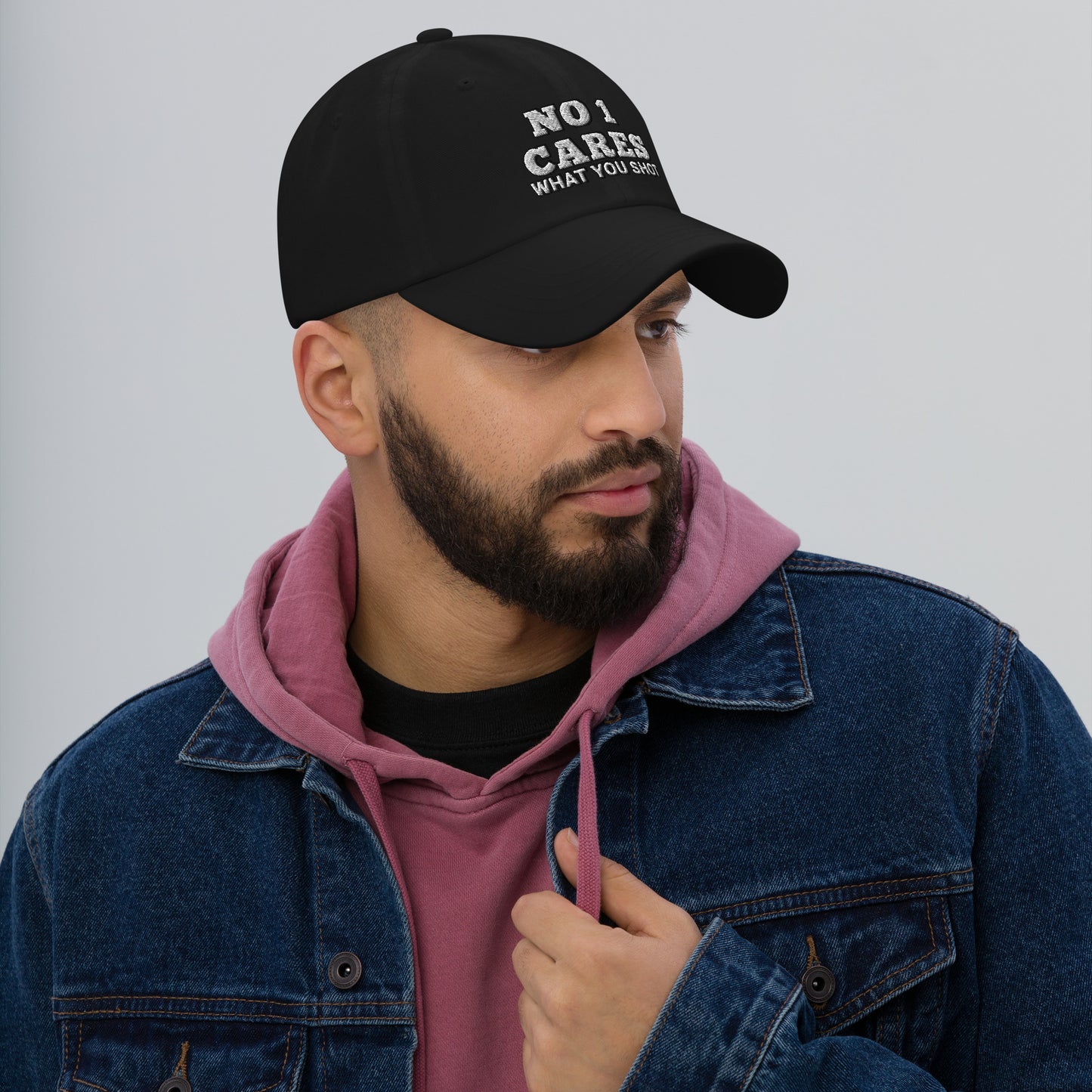 NO 1 Cares What You Shot Hat / One More Shot Dad Hat