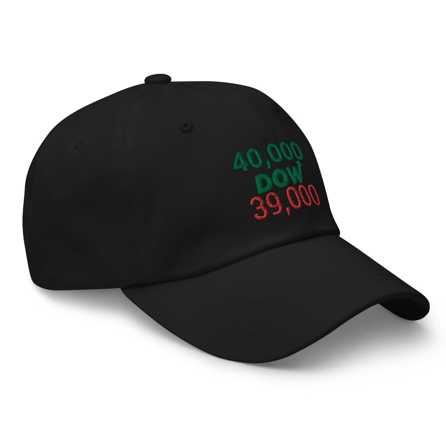 Dow 39.000 & 40.000 Hat / Dow 40k Hat / Dow 40000 Dad Hat