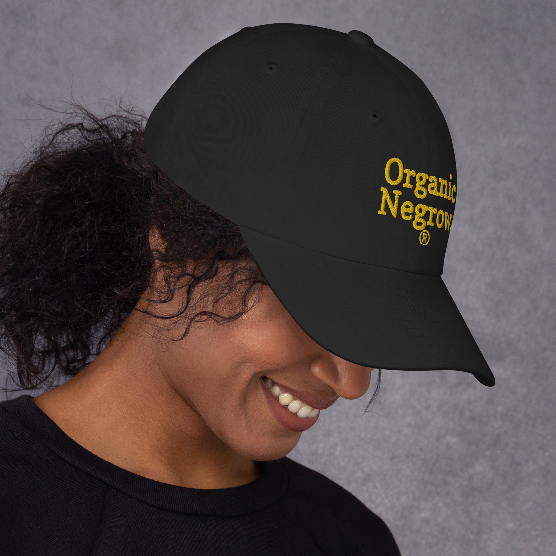 Organic Negrow Hat / Kyrie Irving Hat / Organic Negrow Dad hat