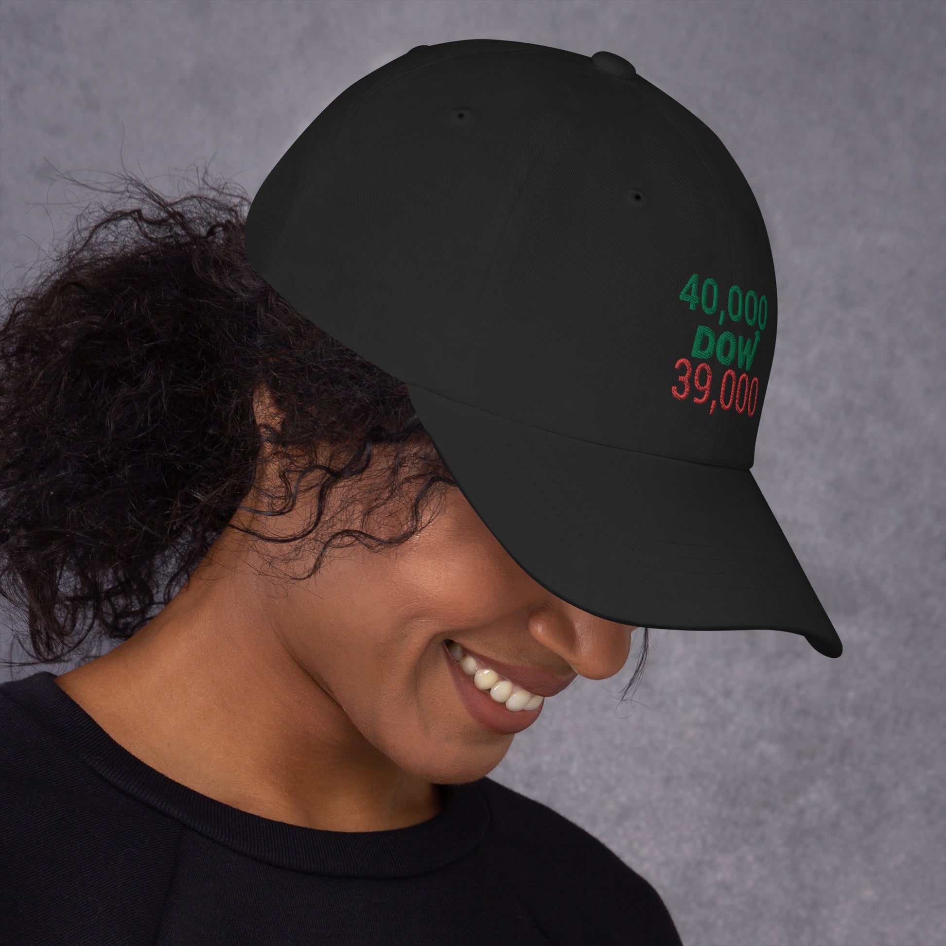 Dow 39.000 & 40.000 Hat / Dow 40k Hat / Dow 40000 Dad Hat