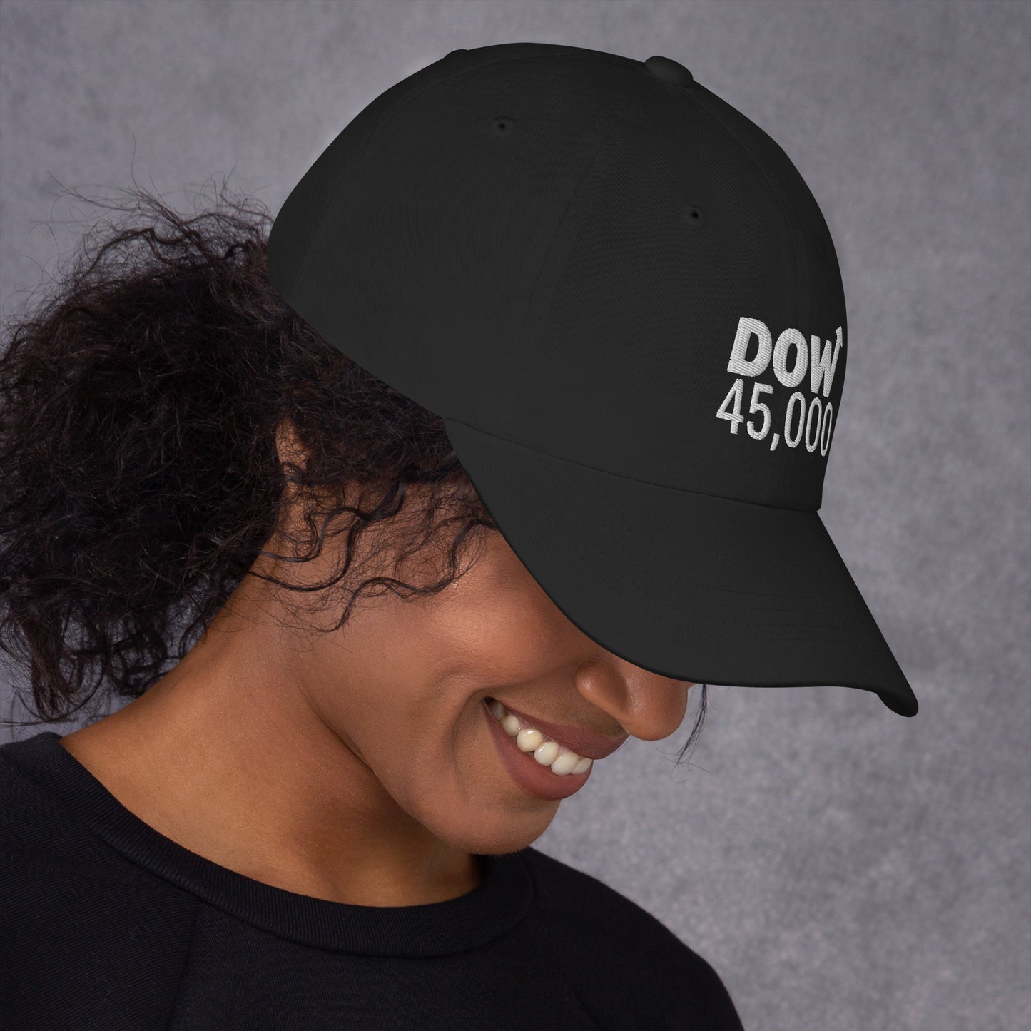 Dow 45.0000 Hat / Dow 45k Hat / Dow 45000 Dad Hat