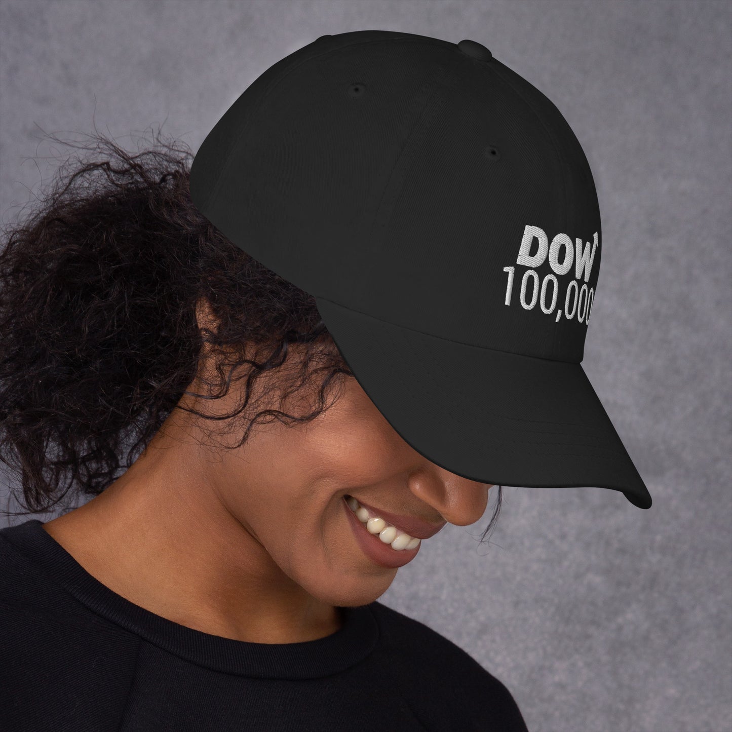 Dow 100.000 Hat / Dow 100k Hat / Dow 100000 Dad Hat