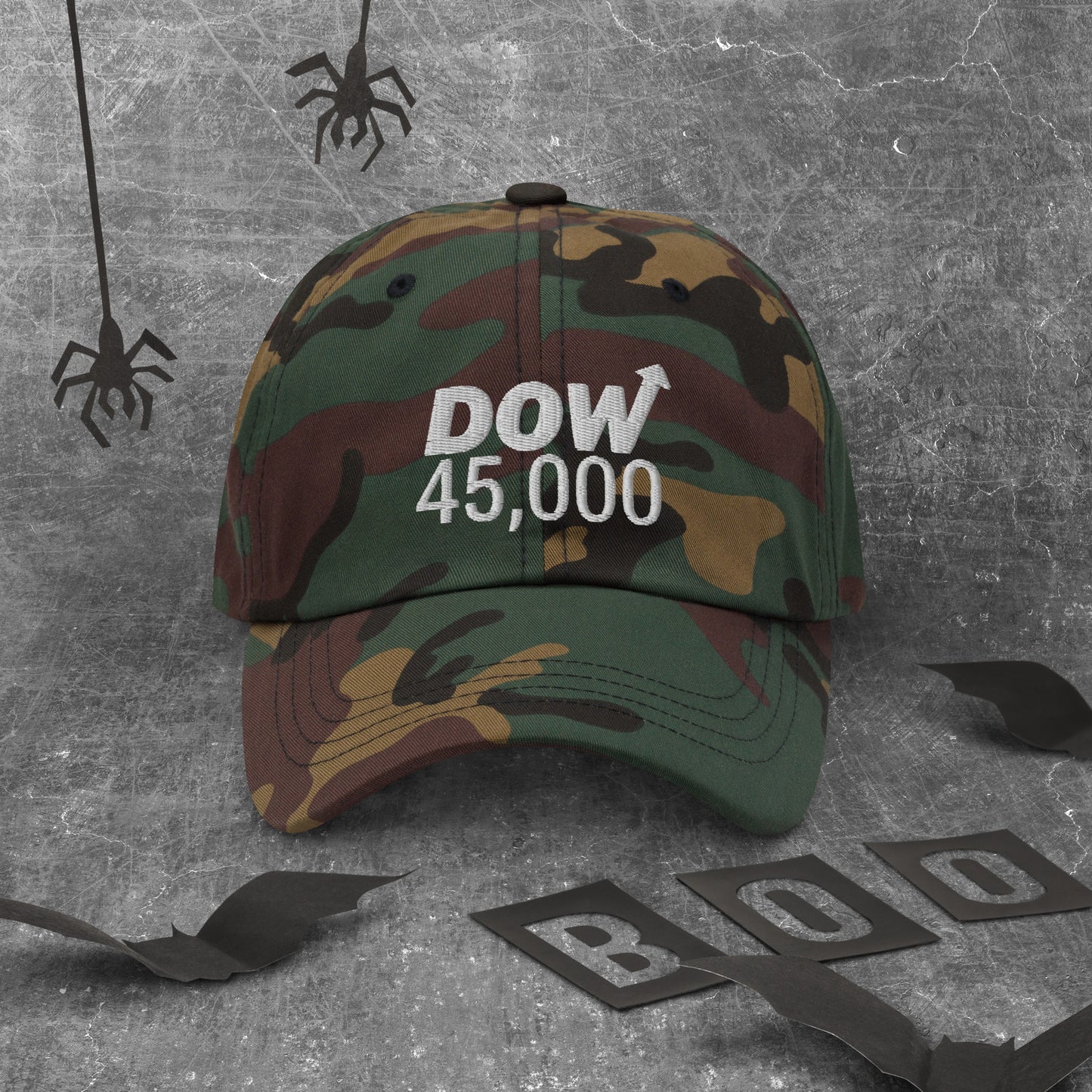 Dow 45.0000 Hat / Dow 45k Hat / Dow 45000 Dad Hat