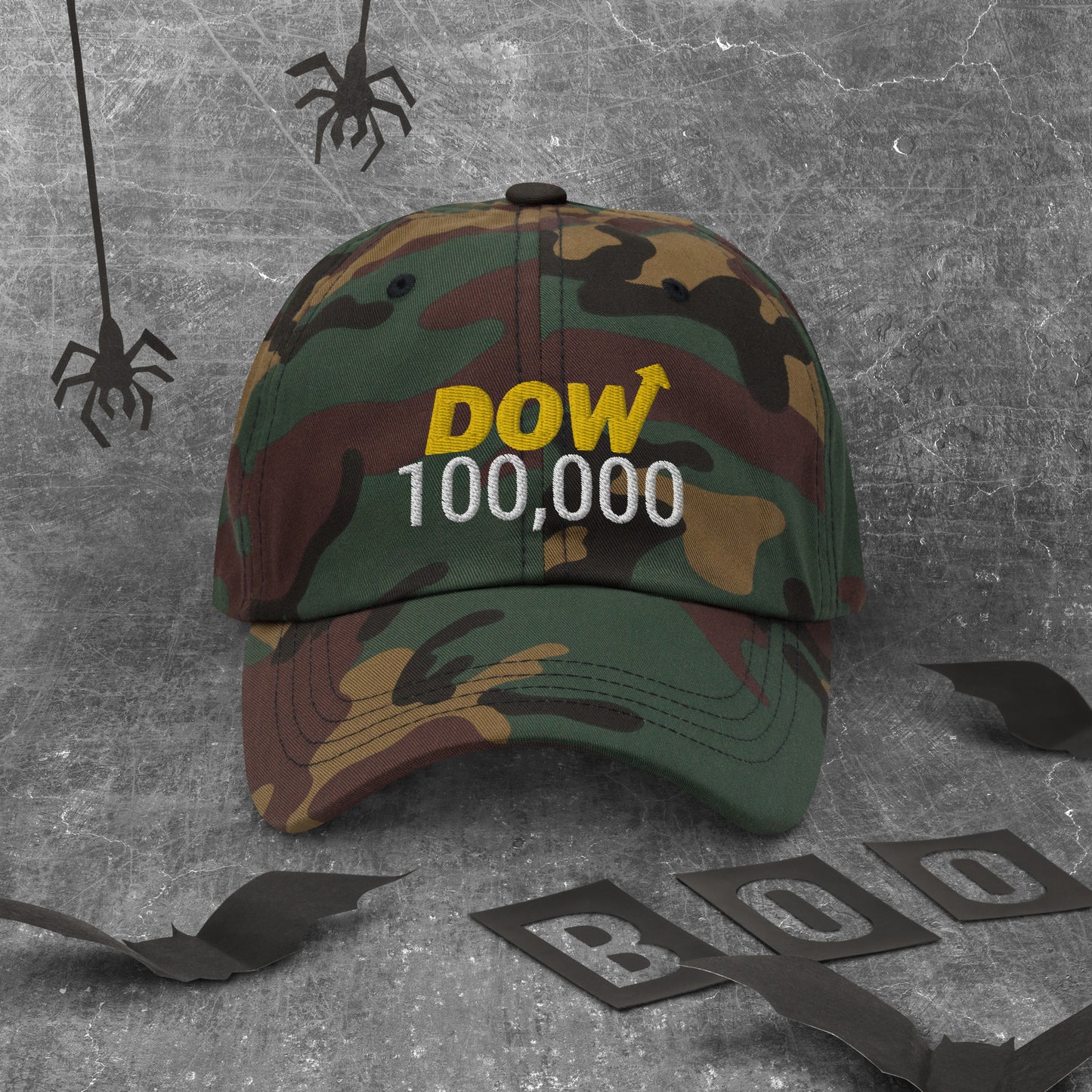 Dow 100.000 Hat / Dow 100k Hat / Dow 100000 Dad Hat