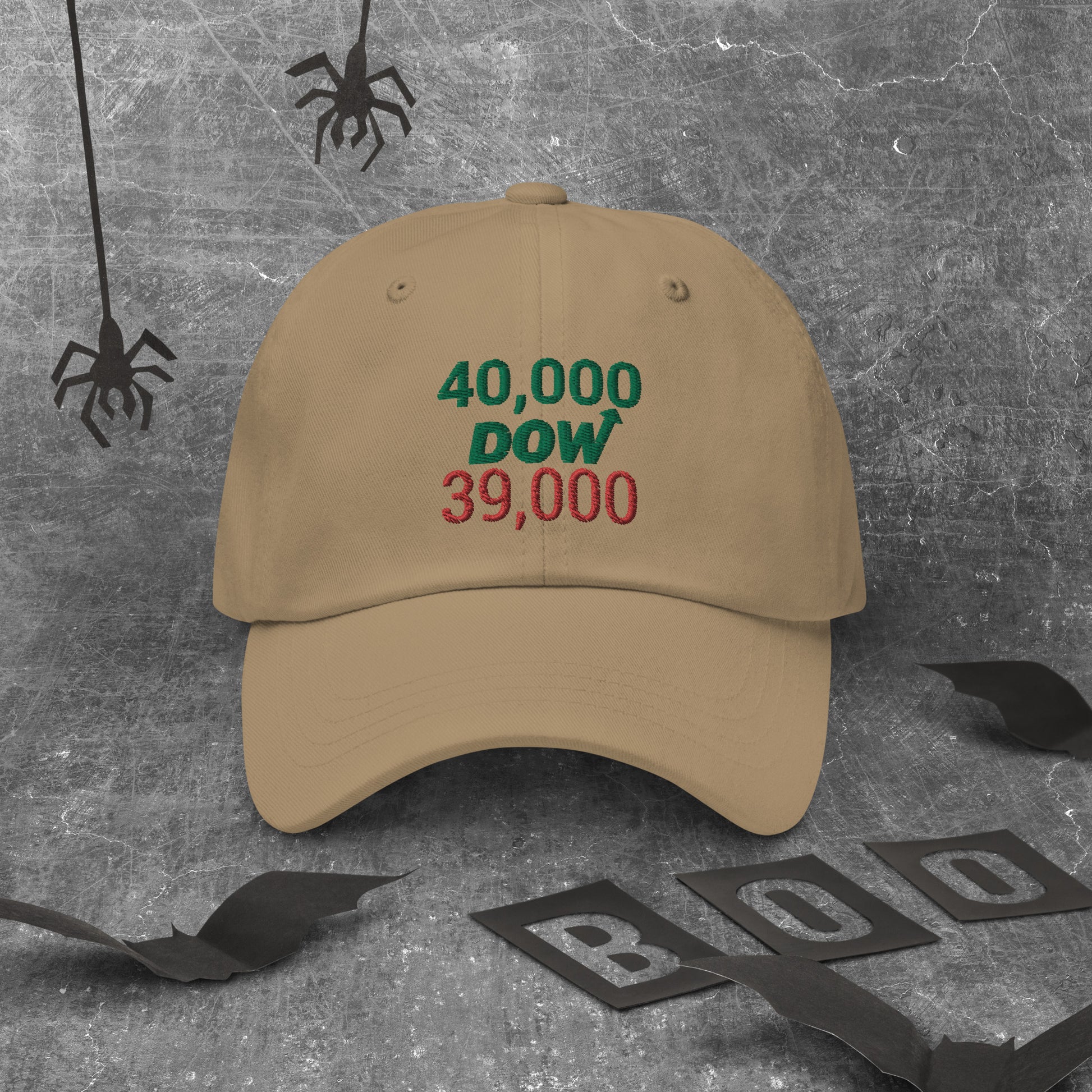 Dow 39.000 & 40.000 Hat / Dow 40k Hat / Dow 40000 Dad Hat