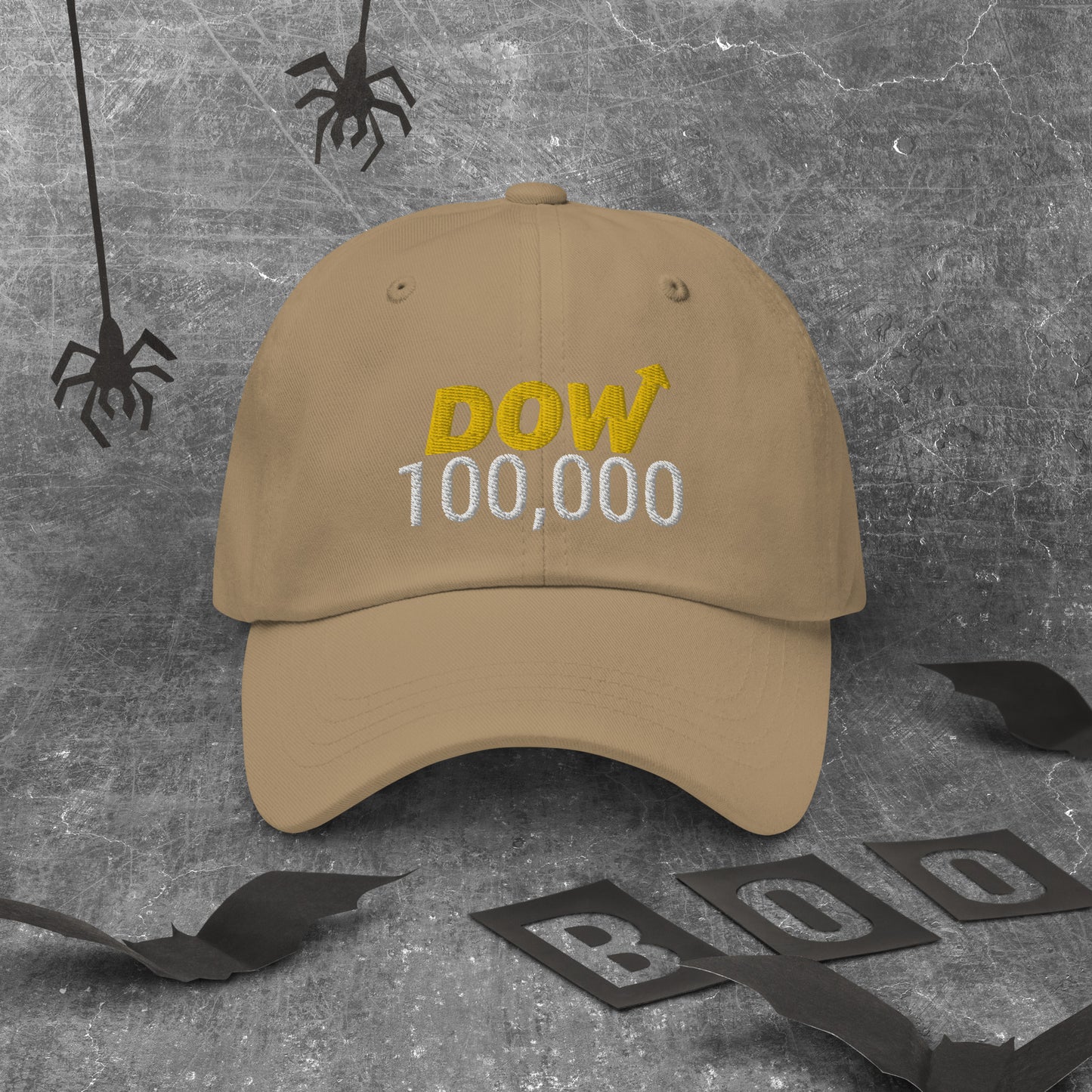 Dow 100.000 Hat / Dow 100k Hat / Dow 100000 Dad Hat