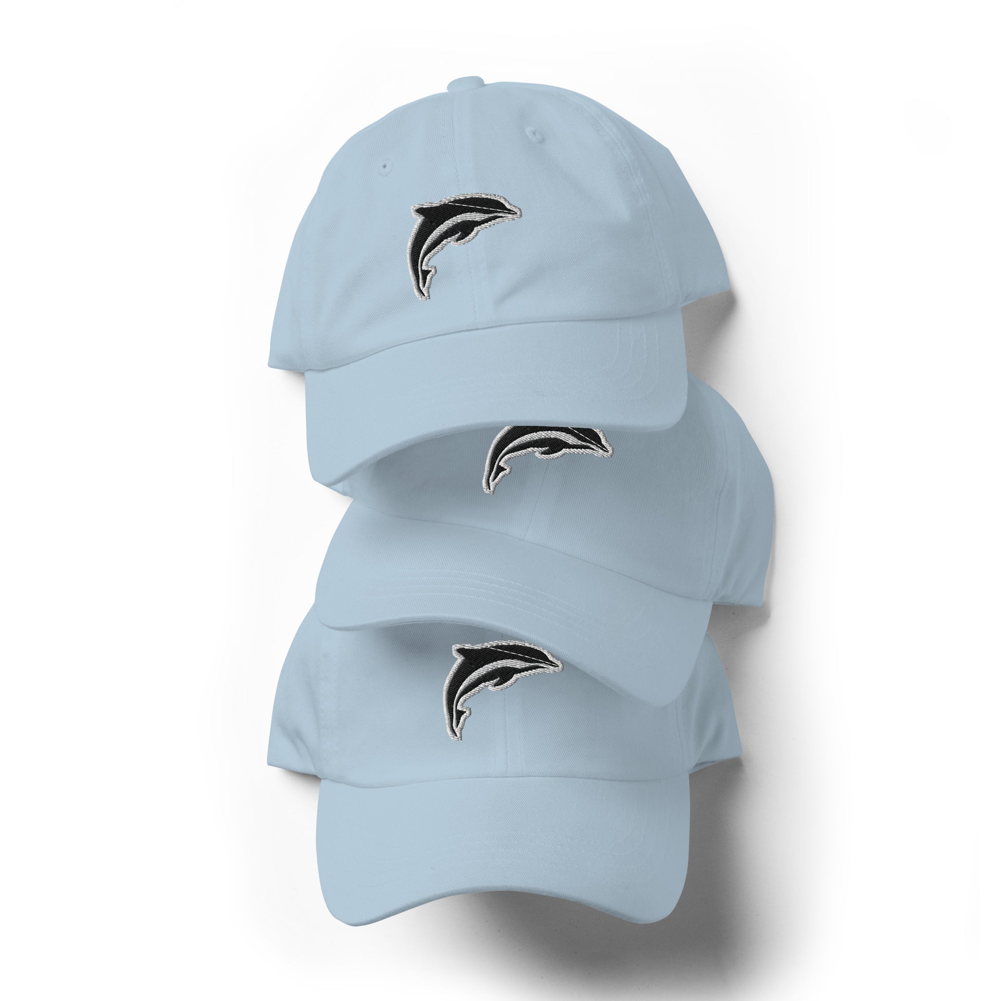 PHILADELPHIA EAGLES CLASSIC LOGO DAD HAT - BLACK