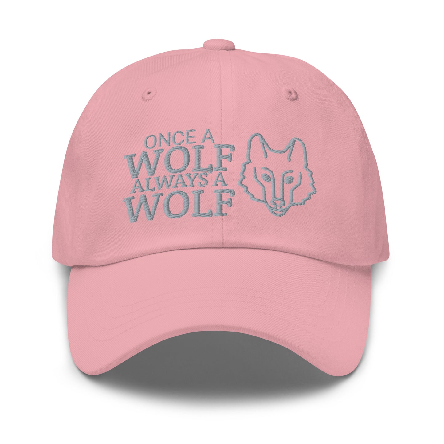 Once A Wolf Always A Wolf Hat / Wolf Dad Hat