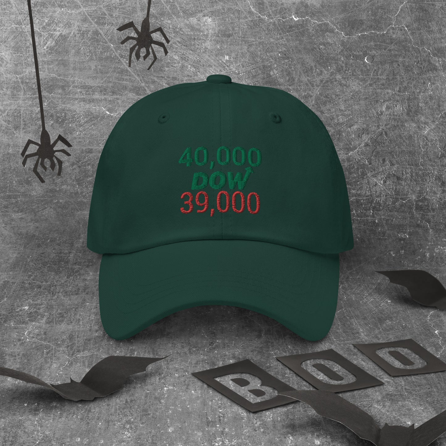 Dow 39.000 & 40.000 Hat / Dow 40k Hat / Dow 40000 Dad Hat