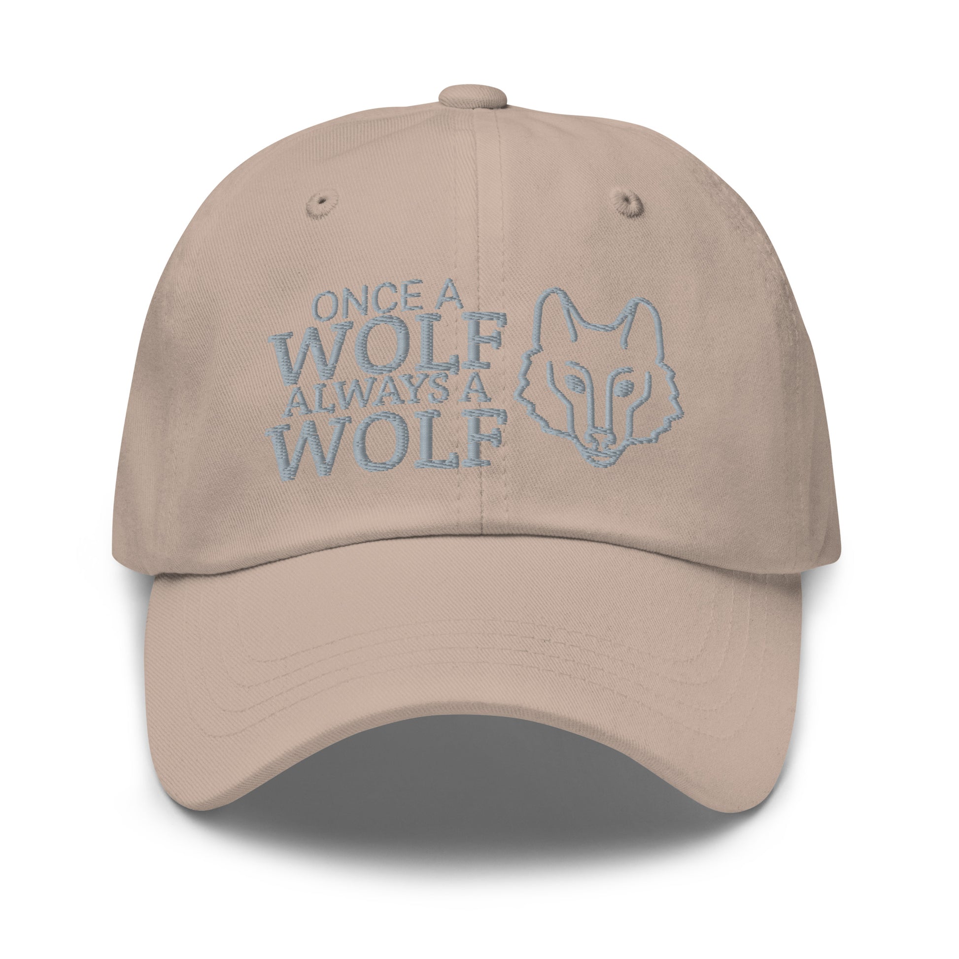 Once A Wolf Always A Wolf Hat / Wolf Dad Hat