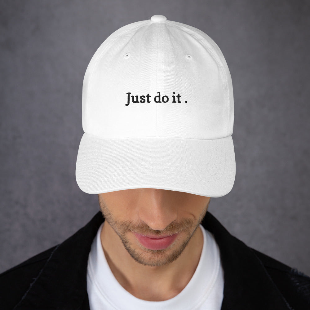 Just Do It Hat / Tommy Fleetwood Hat / Golf Dad Hat