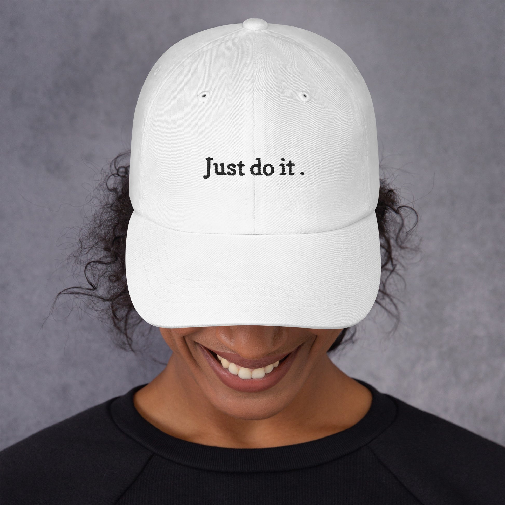 Just Do It Hat / Tommy Fleetwood Hat / Golf Dad Hat