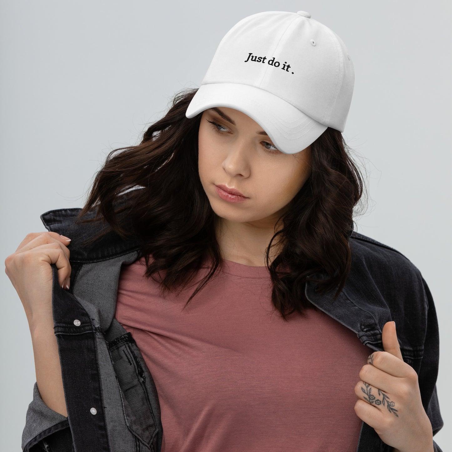 Just Do It Hat / Tommy Fleetwood Hat / Golf Dad Hat