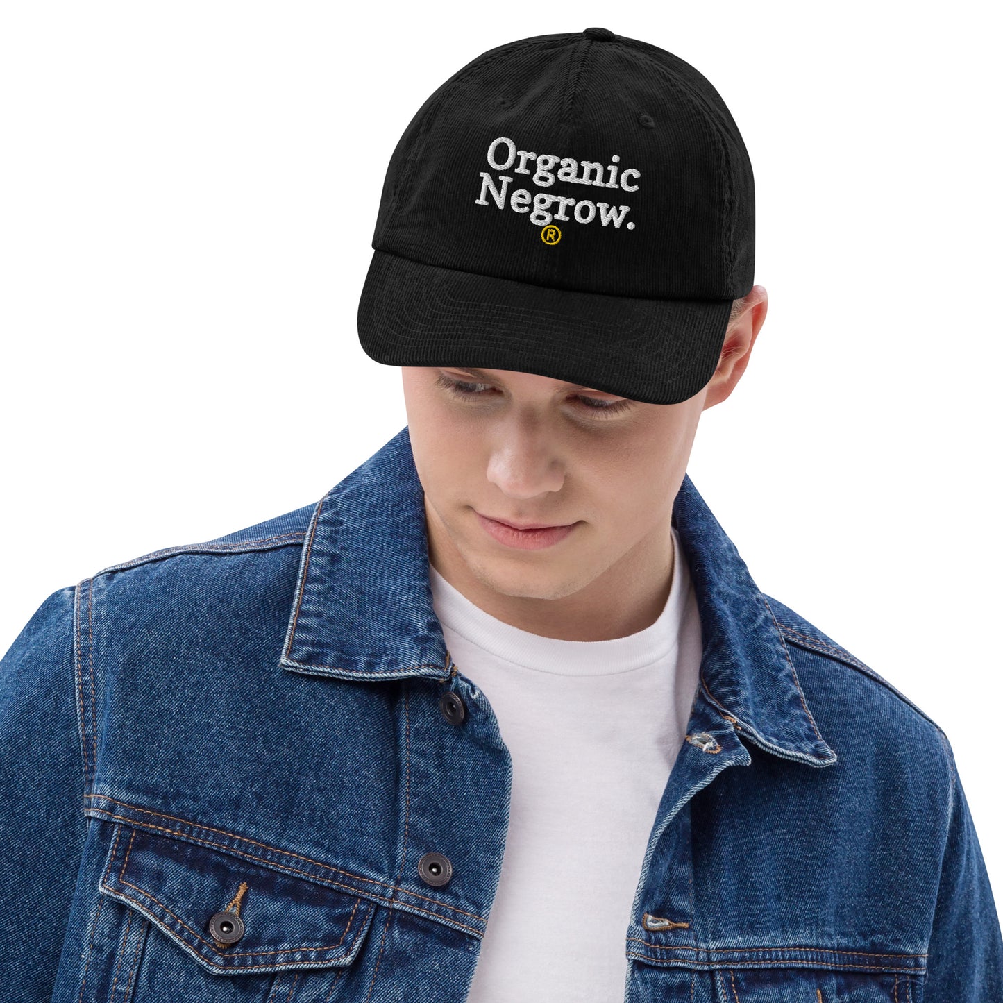 Organic Negrow Hat / Kyrie Irving Hat / Organic Negrow Corduroy Hat