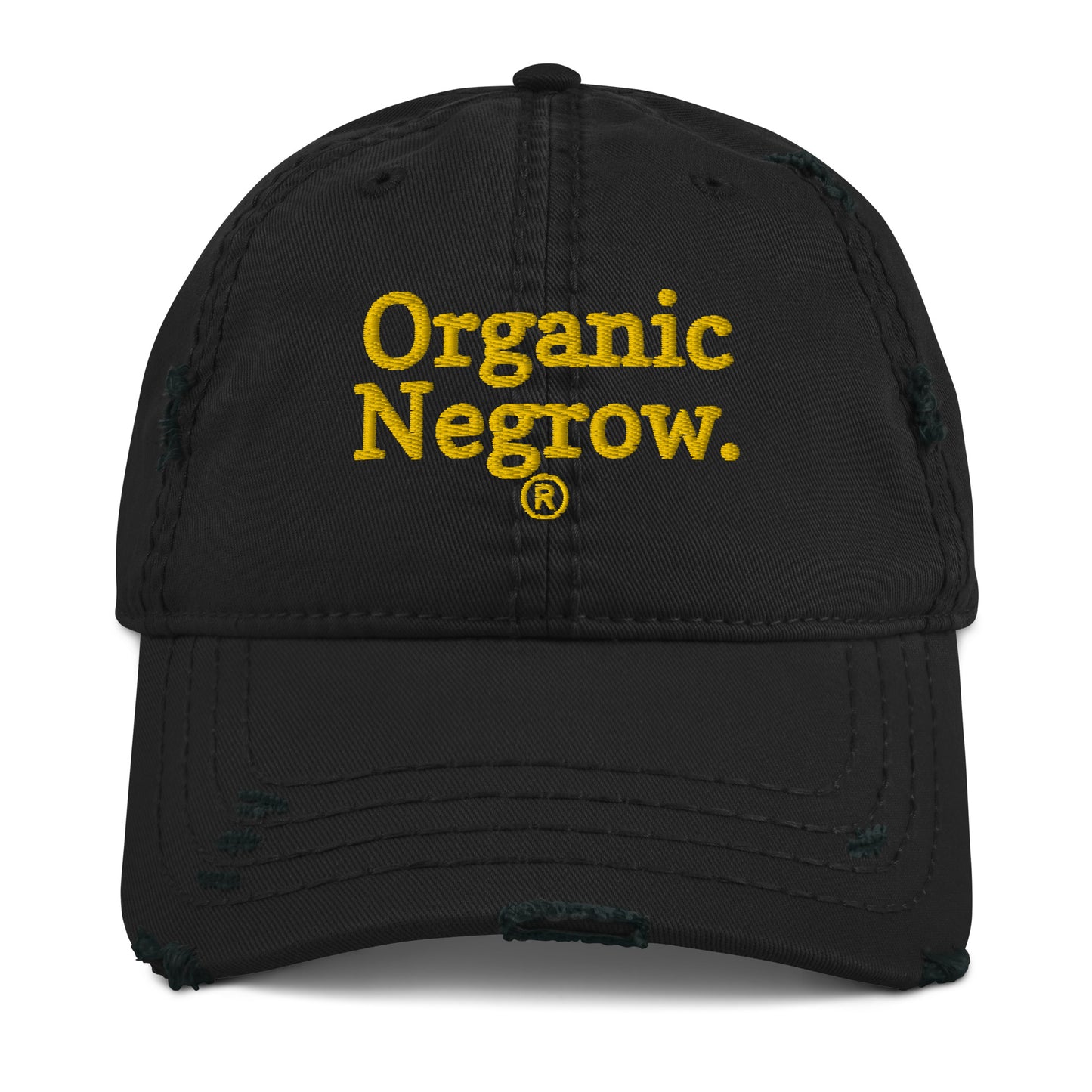 Organic Negrow Hat / Kyrie Irving Hat / Organic Negrow Distressed Hat