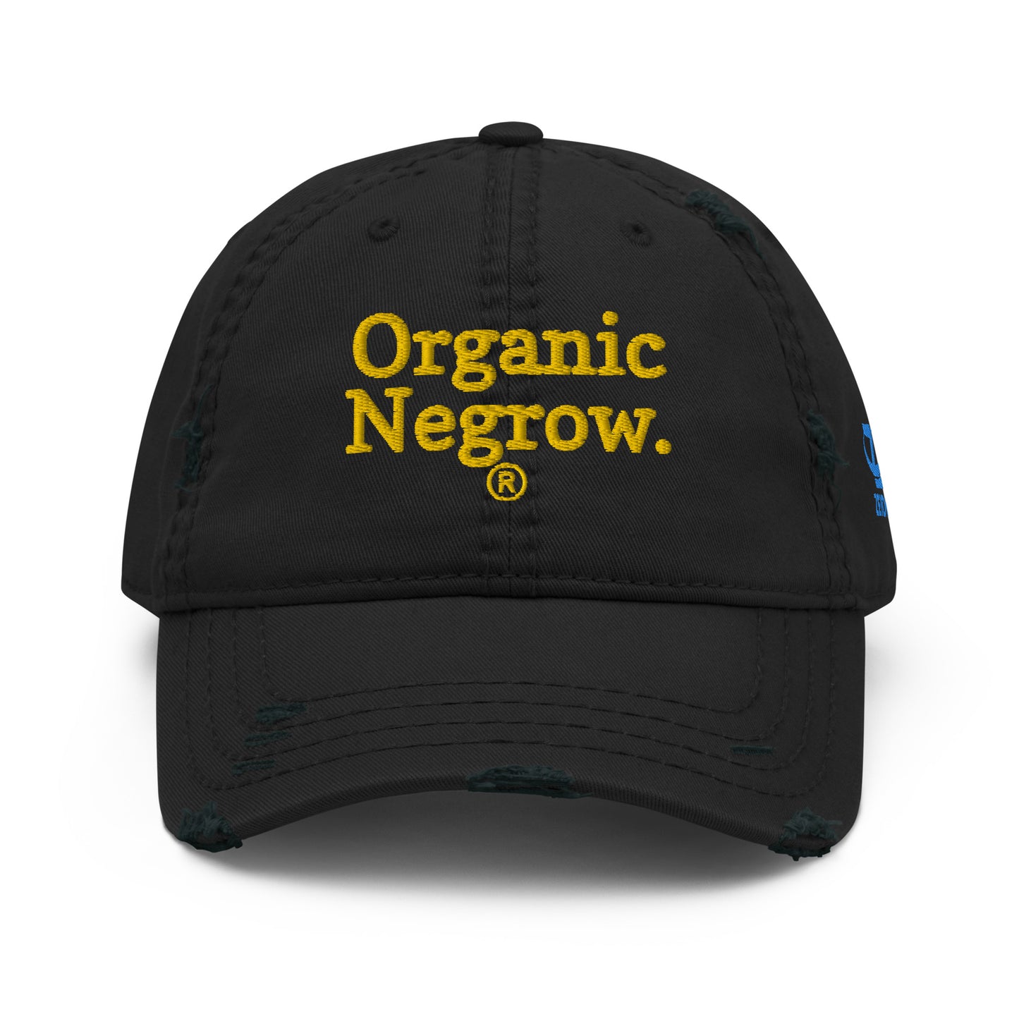 Organic Negrow Hat / Kyrie Irving Hat / Organic Negrow Distressed Hat