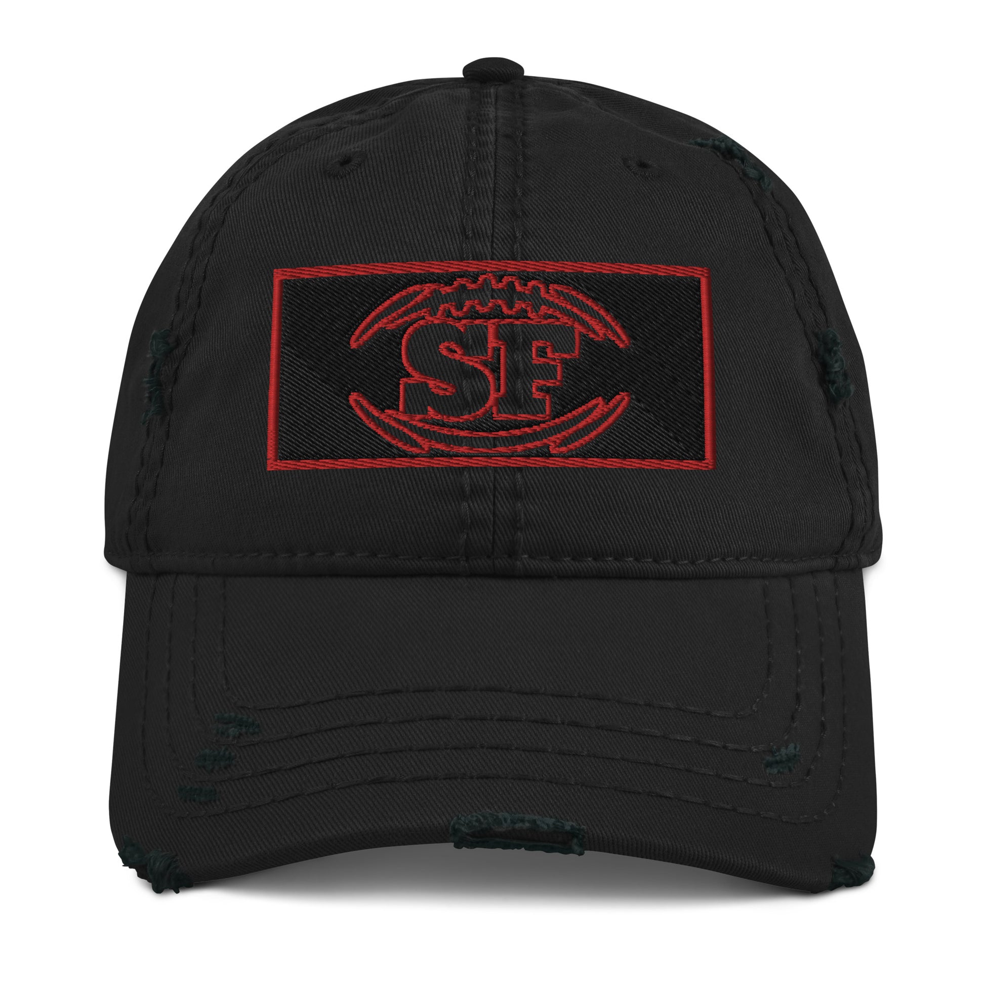 Kyle Shanahan Hat / 49ers Hat / San Francisco Hat / SF Distressed Hat