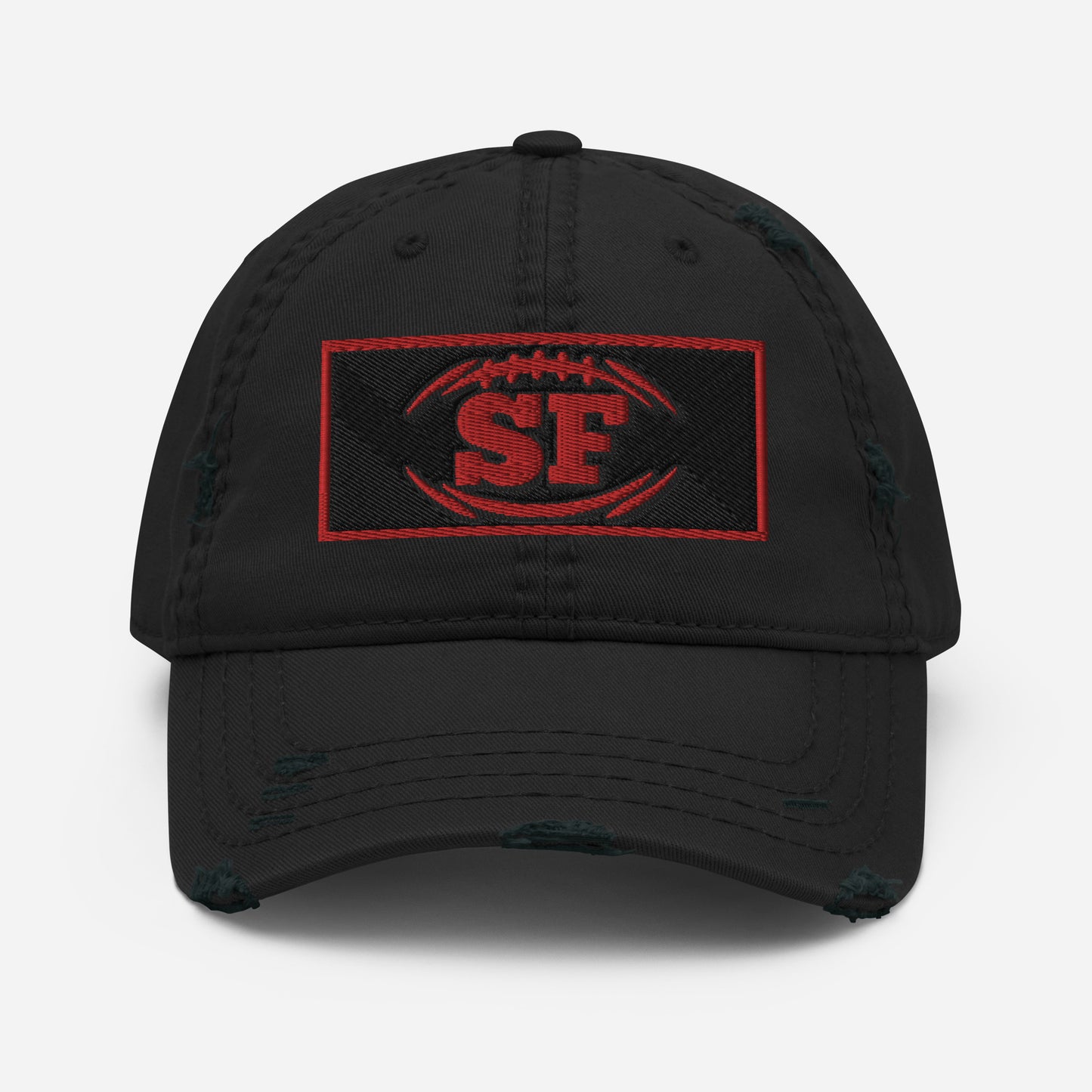 Kyle Shanahan Hat / 49ers Hat / San Francisco Hat / SF Distressed Hat