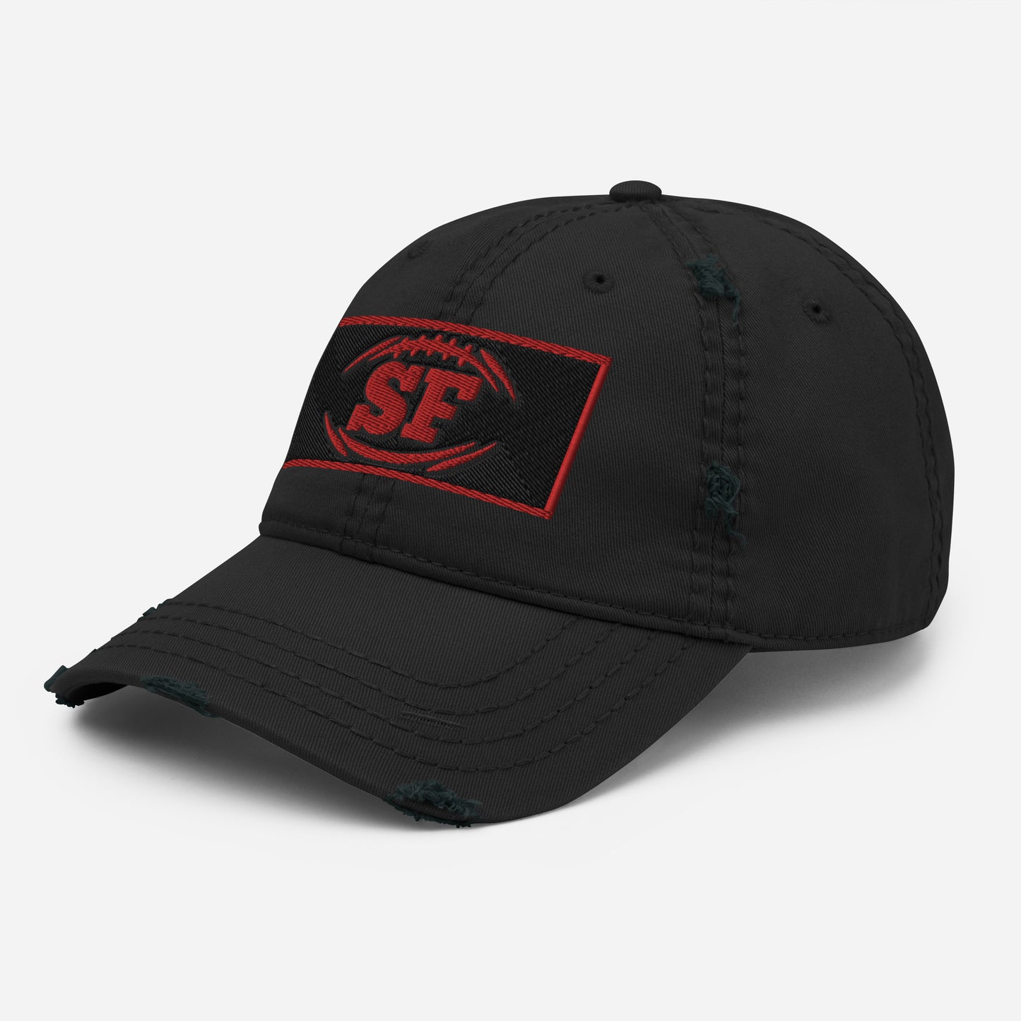 Kyle Shanahan Hat / 49ers Hat / San Francisco Hat / SF Distressed Hat