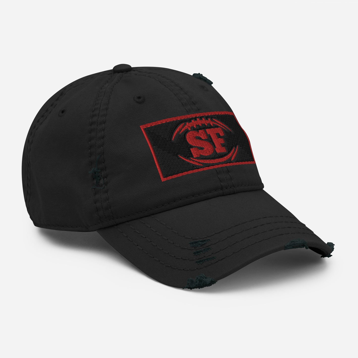 Kyle Shanahan Hat / 49ers Hat / San Francisco Hat / SF Distressed Hat