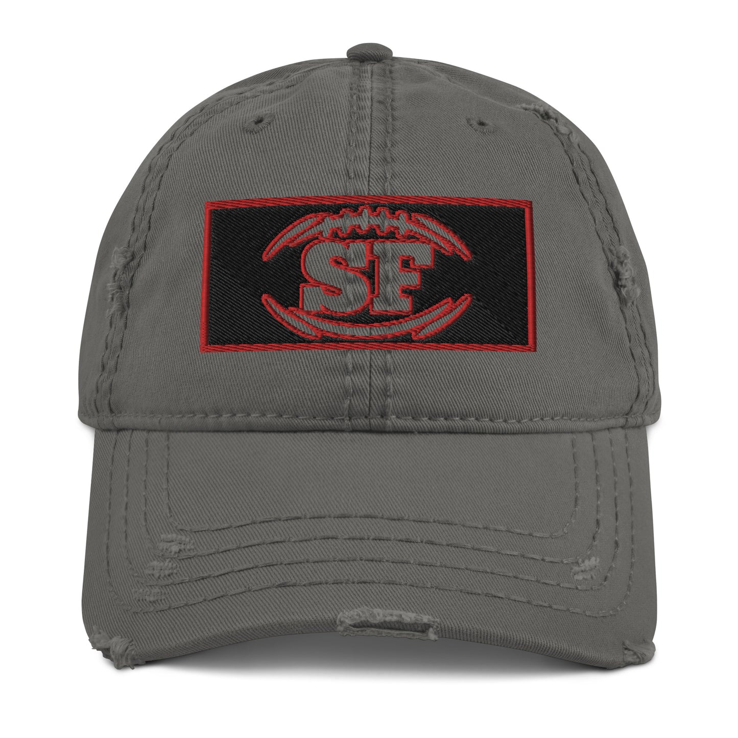 Kyle Shanahan Hat / 49ers Hat / San Francisco Hat / SF Distressed Hat