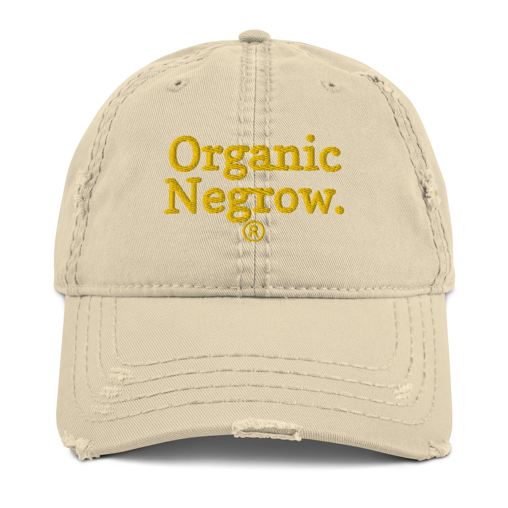 Organic Negrow Hat / Kyrie Irving Hat / Organic Negrow Distressed Hat