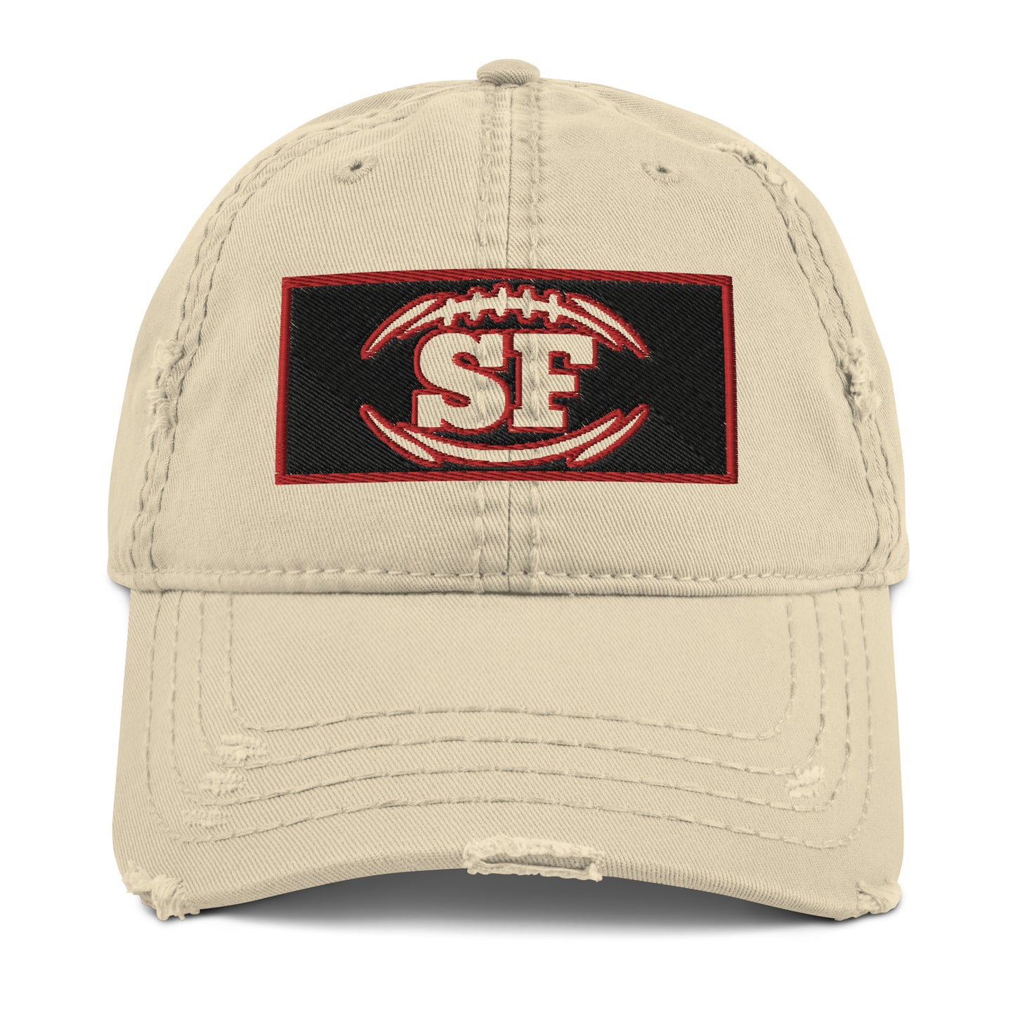 Kyle Shanahan Hat / 49ers Hat / San Francisco Hat / SF Distressed Hat