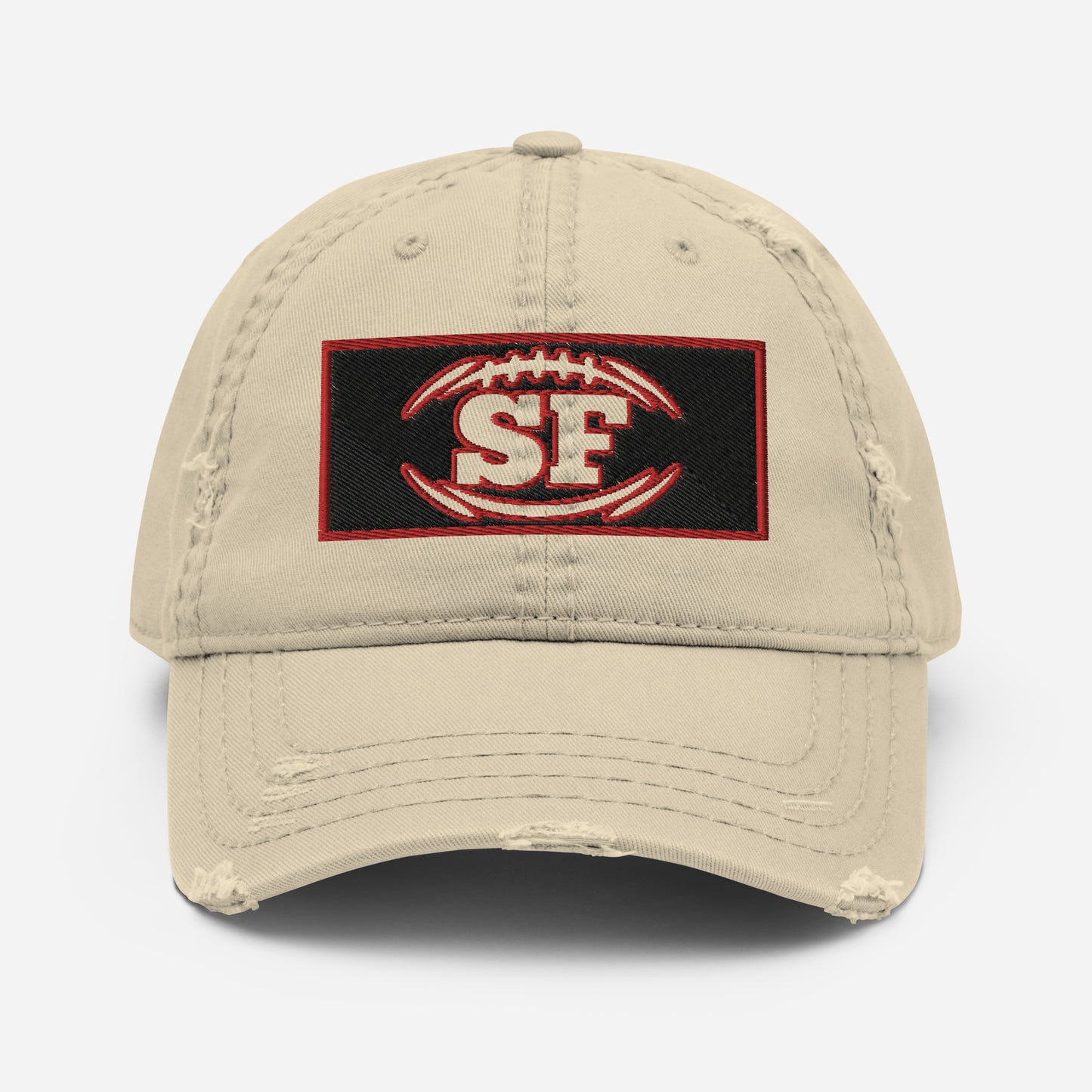 Kyle Shanahan Hat / 49ers Hat / San Francisco Hat / SF Distressed Hat